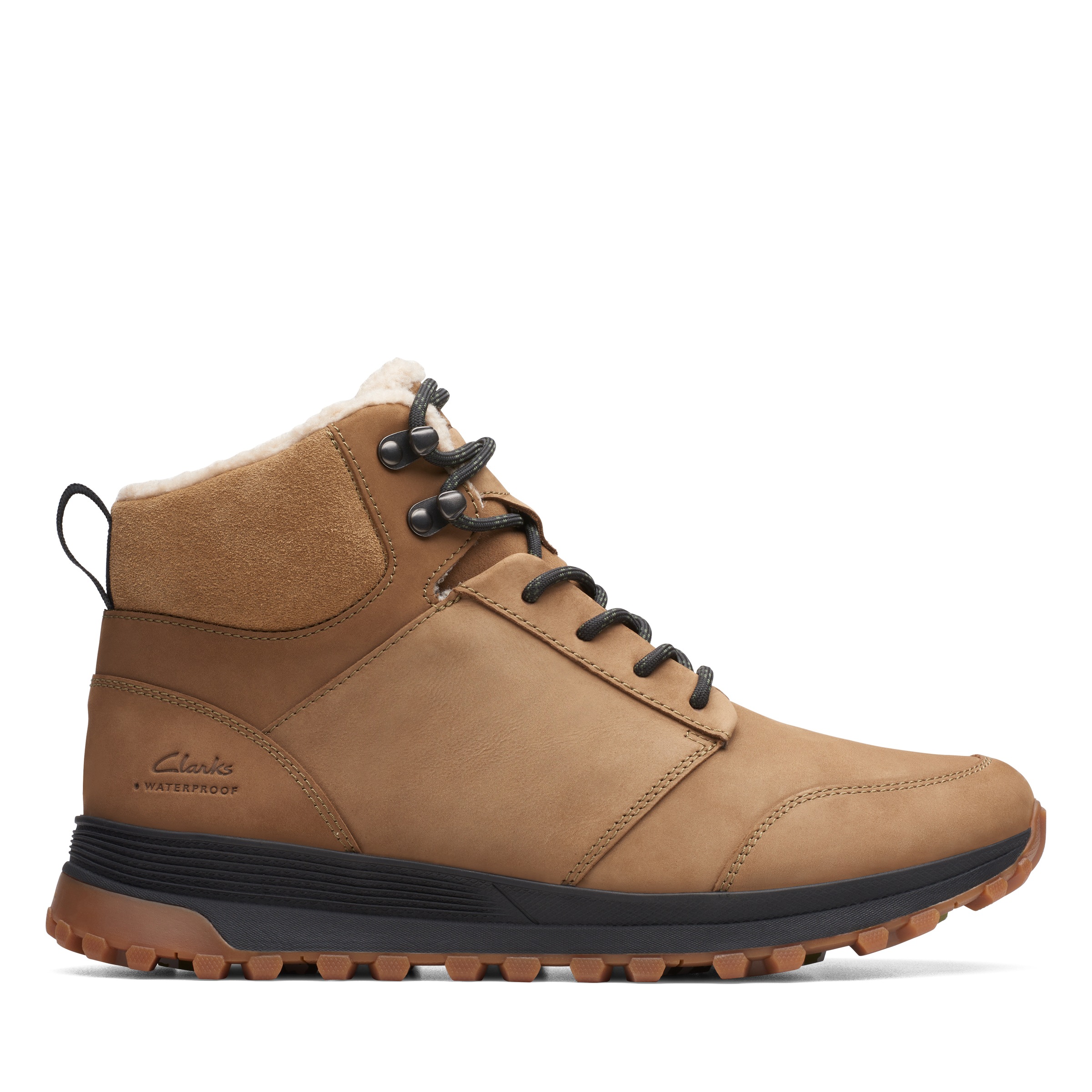 Clarks Schnürstiefel »ATL Trek Up WP«, Hiking Boots, Schnürboots, Winterstiefel mit herausnehmbarem Fußbett