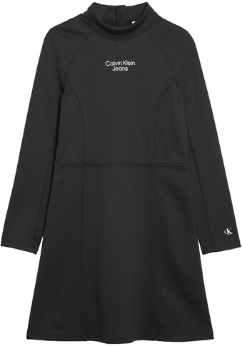 Calvin Klein Jeans A-Linien-Kleid »PUNTO MOCKNECK LS DRESS« kaufen