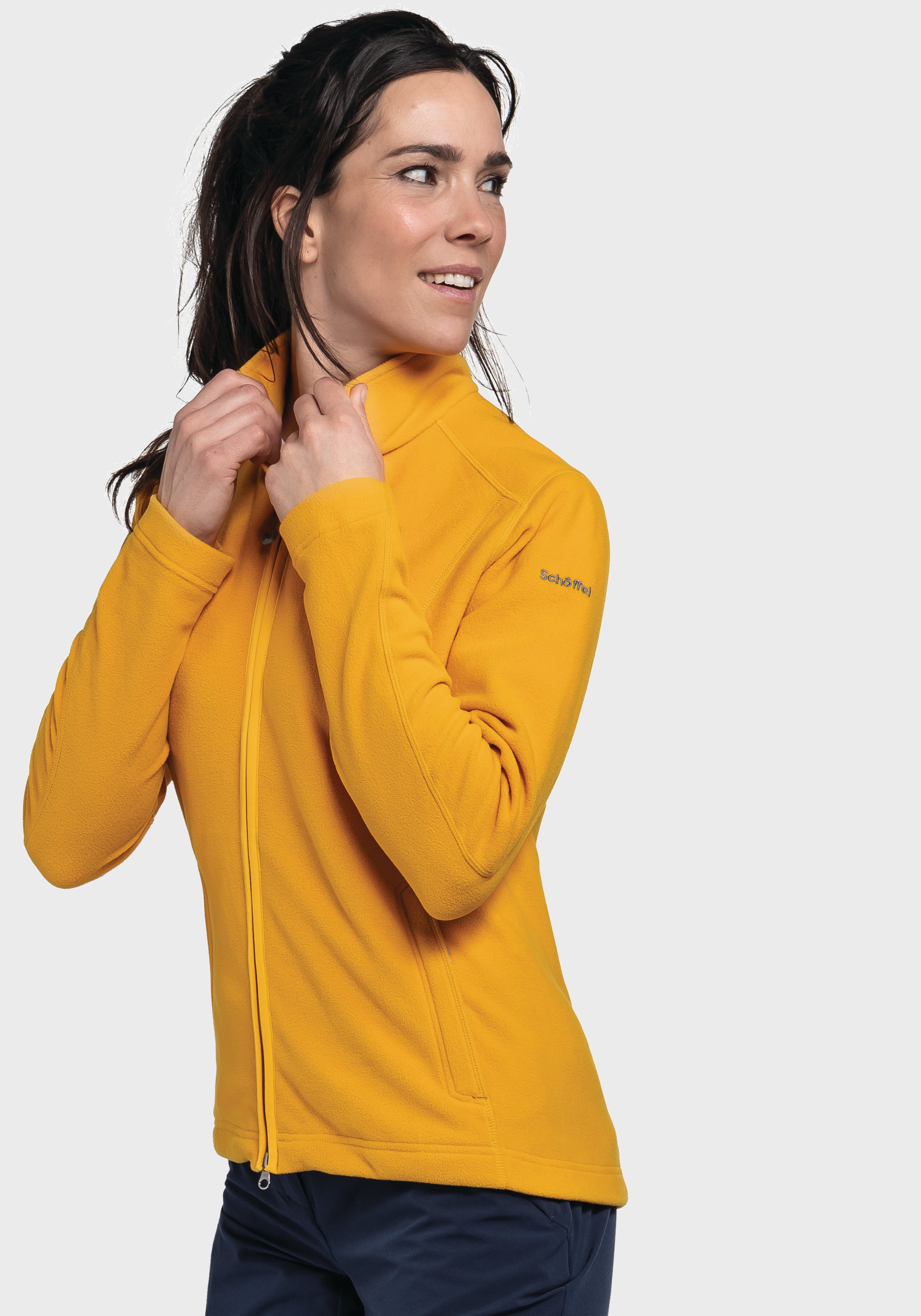 Schöffel Fleecejacke »Fleece Jacket Leona3«, ohne Kapuze