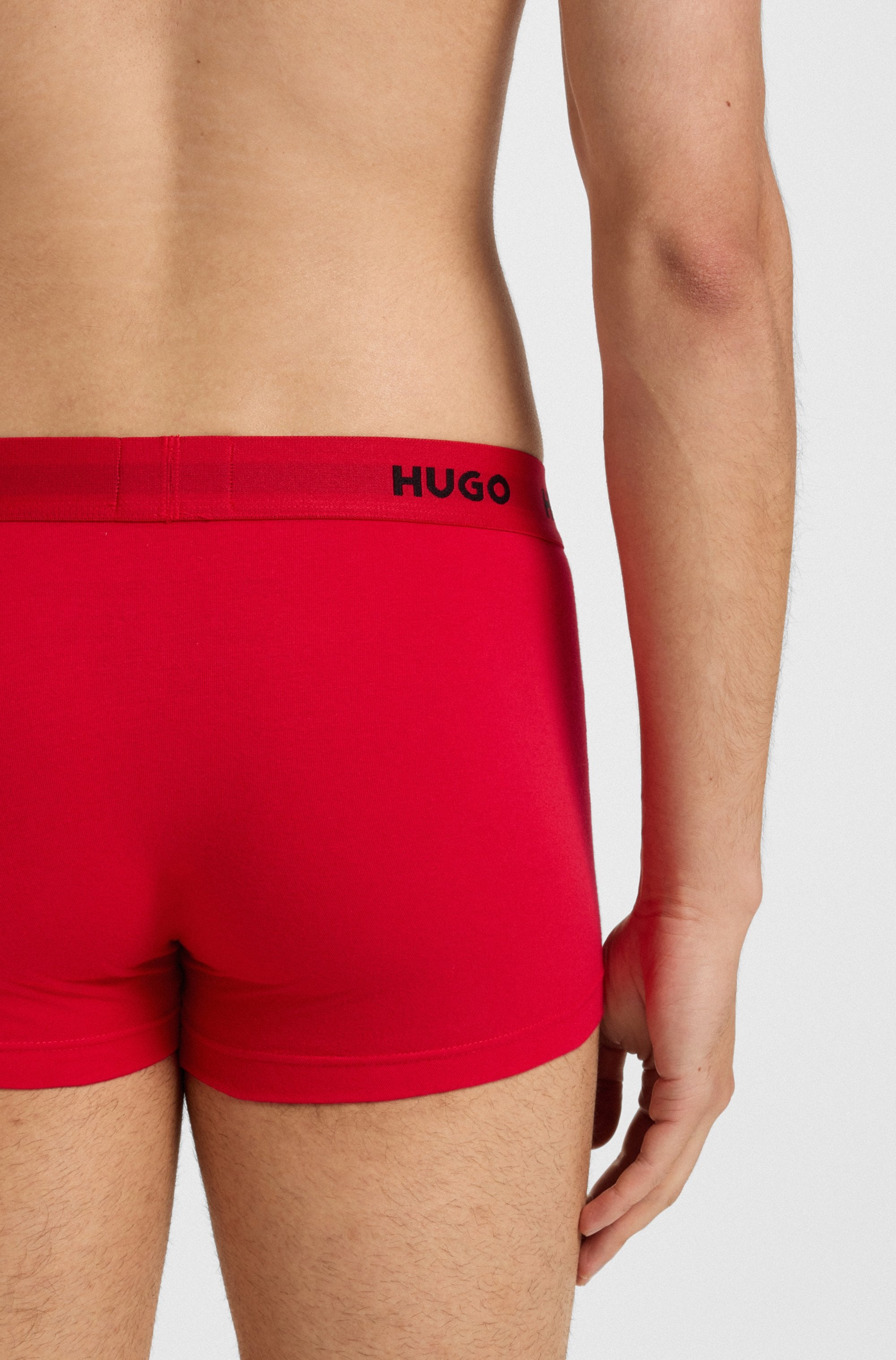 HUGO Underwear Trunk »TRUNK TRIPLET PACK« Packung, 3er Pack, 
