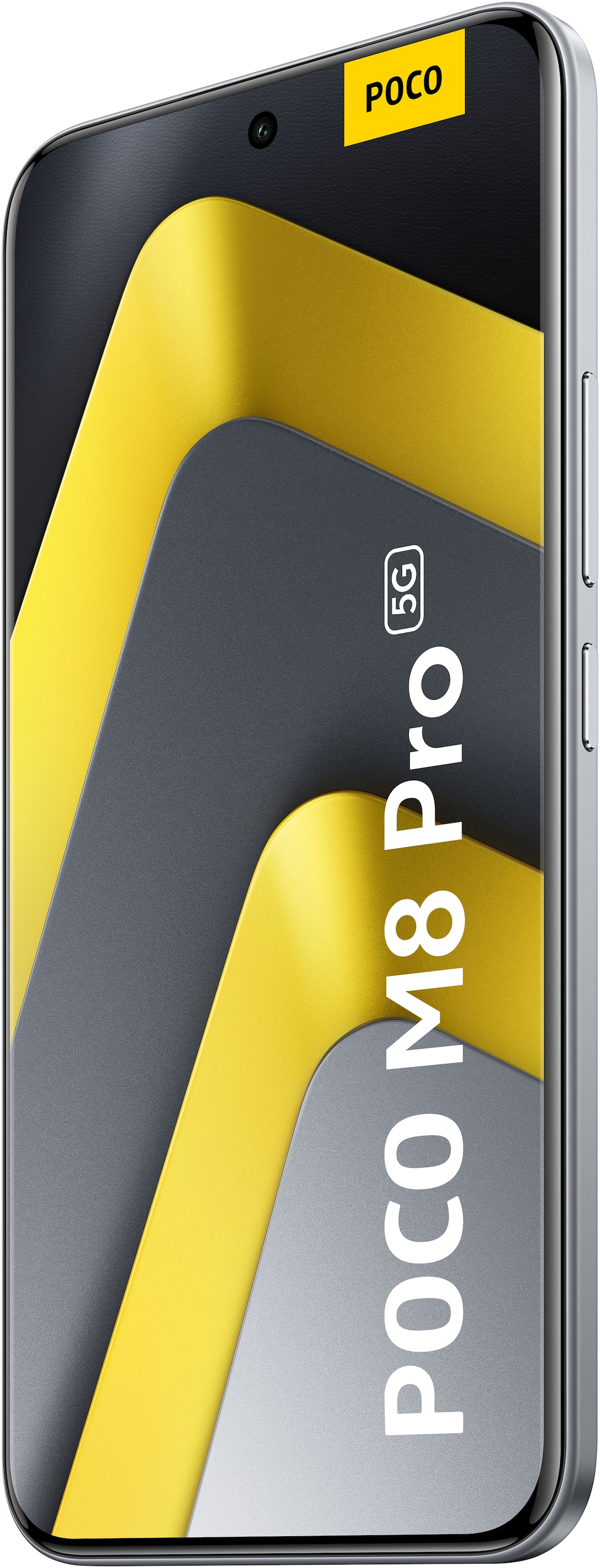 Xiaomi Smartphone »POCO M8 Pro 5G 12+512« silberfarben