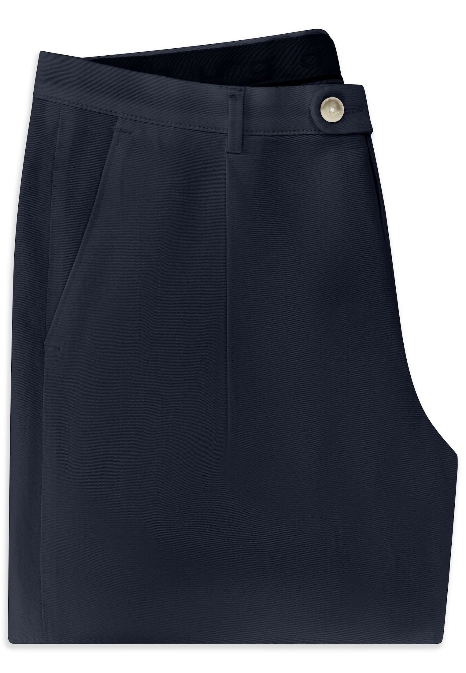 bugatti Bundfaltenhose »Tapered Fit«  aus Baumwoll-Stretch