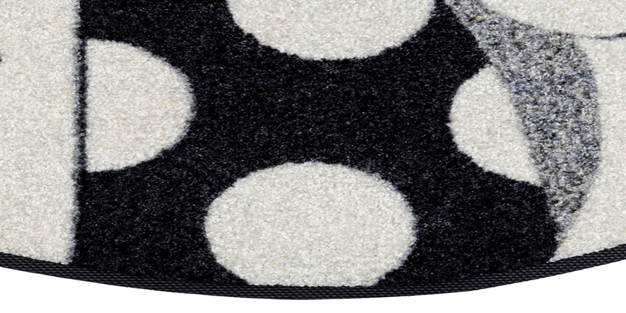 wash+dry by Kleen-Tex Fußmatte »Round Cat Trio«, rechteckig, 7 mm Höhe