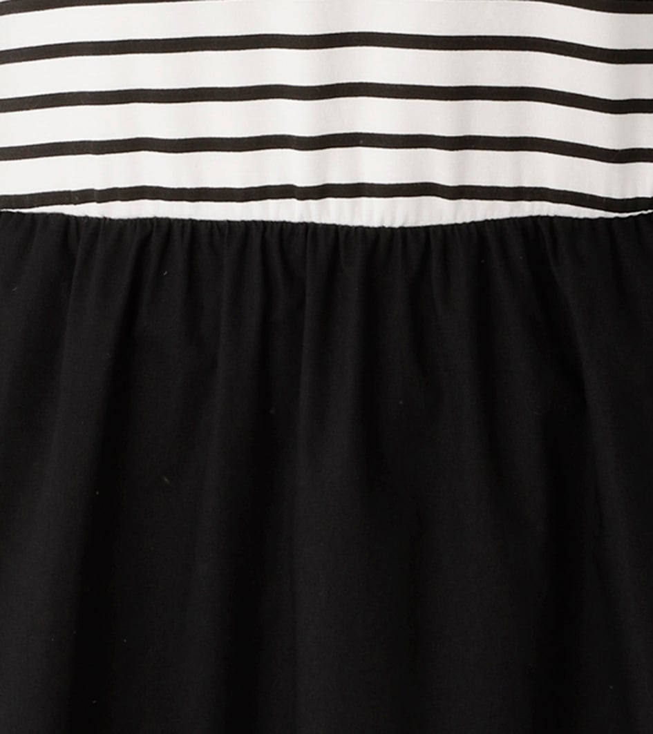 Aniston CASUAL Maxikleid Eingrifftaschen mit geringeltem, elastischen Oberteil - NEUE KOLLEKTION