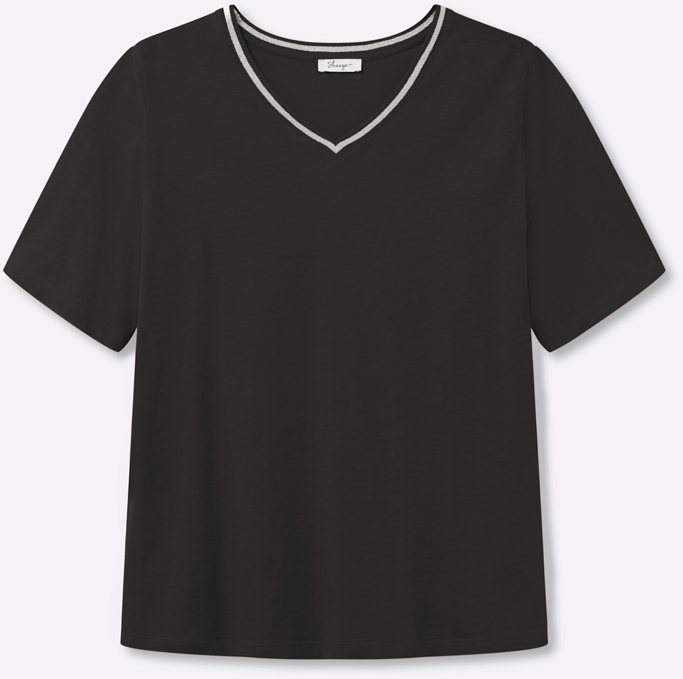Sheego V-Shirt »Shirt« 1