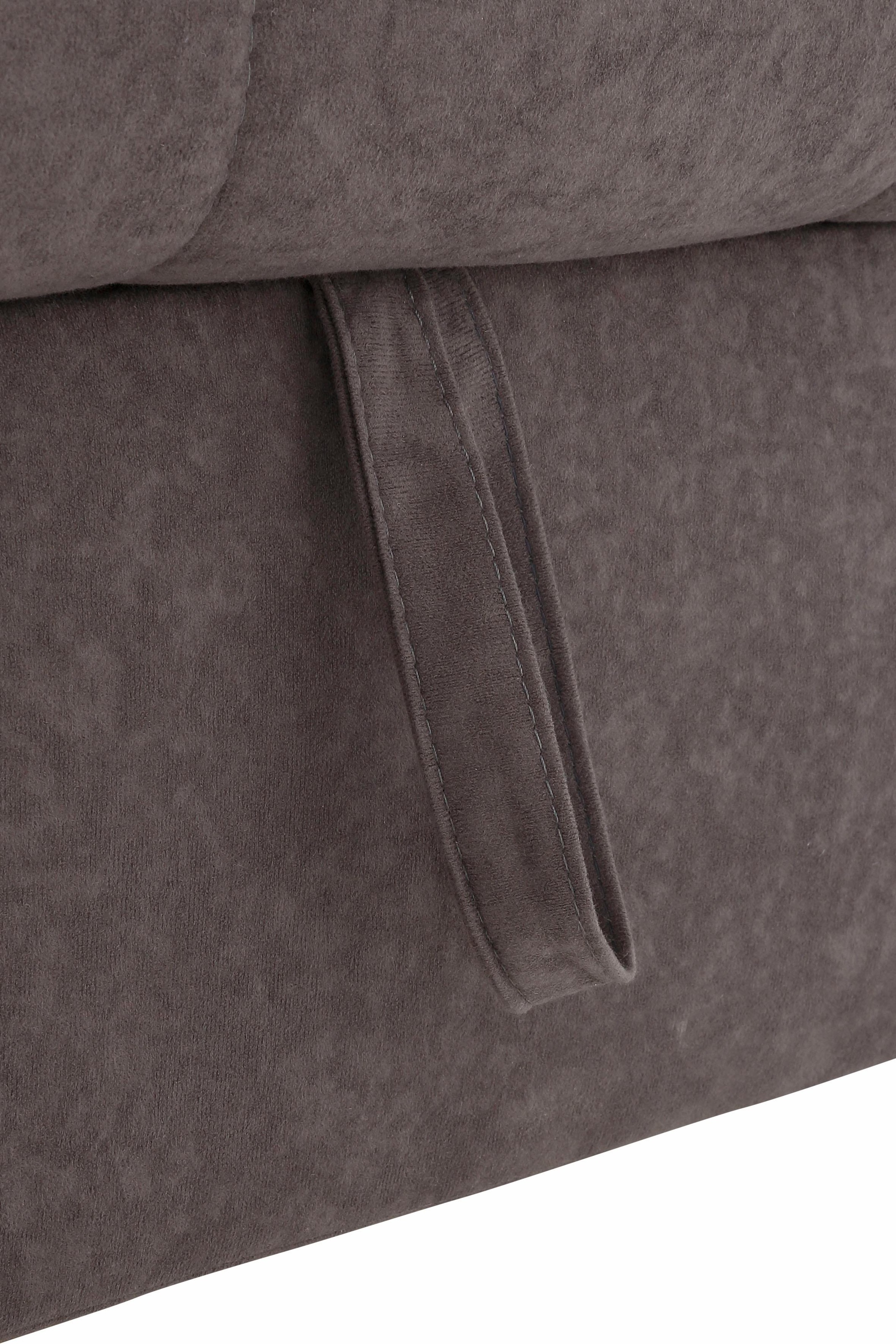 Home affaire Ecksofa »Lyla L-Form«, mit Recamiere, wahlweise mit Rückenfunktion und zusätzlich mit Bett
