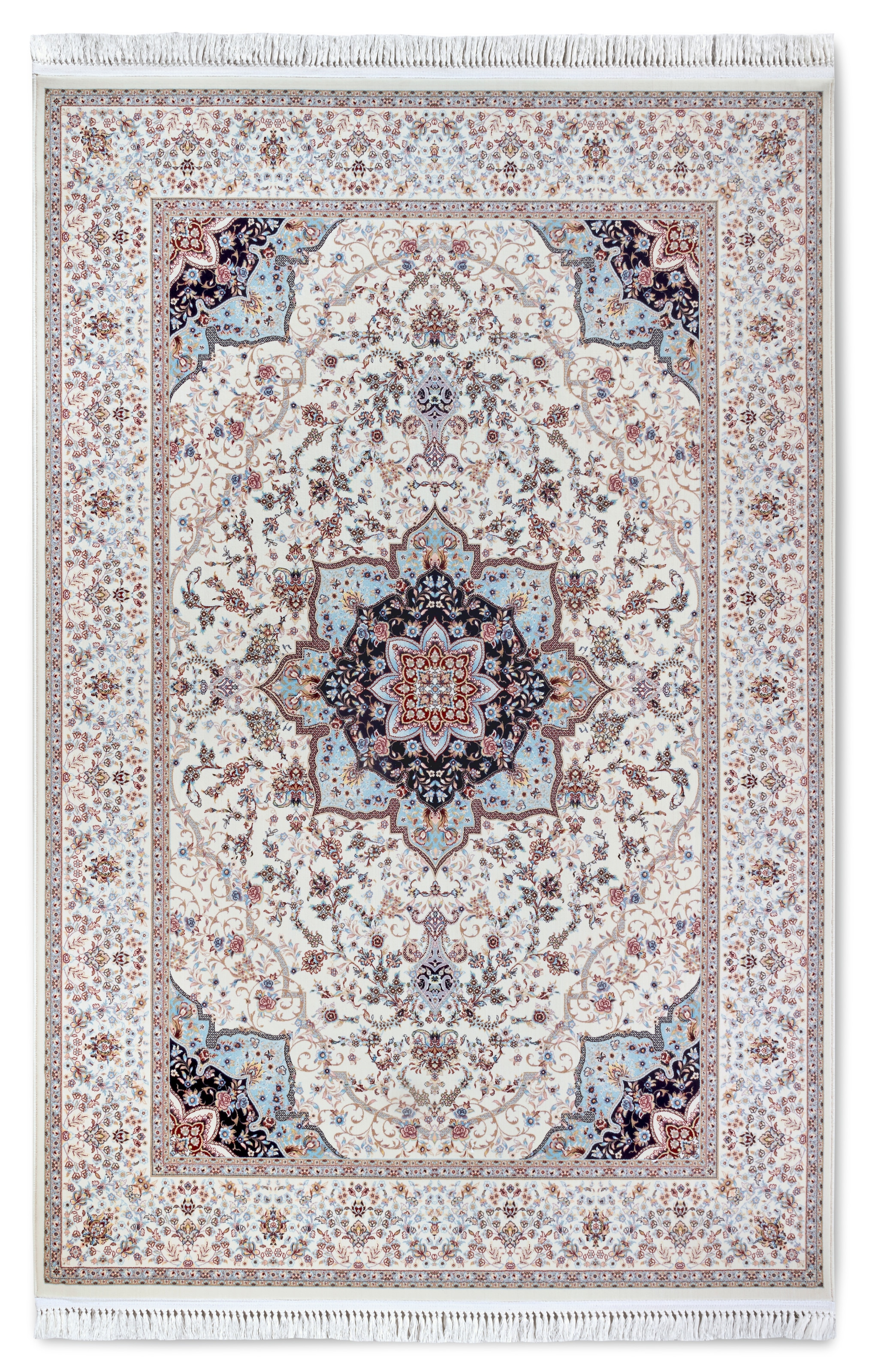 Villeroy & Boch Teppich »Etienne«, rechteckig, 7 mm Höhe, Orientalisch, Fransen, Wohnzimmer, Schlafzimmer, Klassisch, Kurzflor