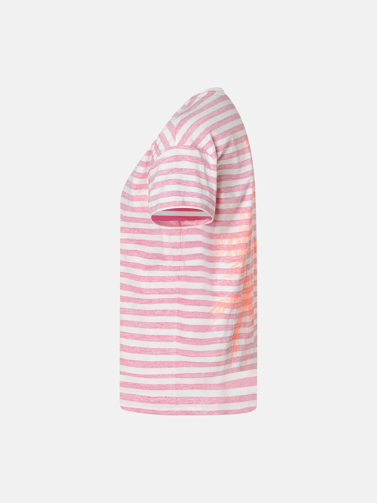 Lieblingsstück T-Shirt »DollyL« mit Rückenprint, V-Ausschnitt, gestreift
