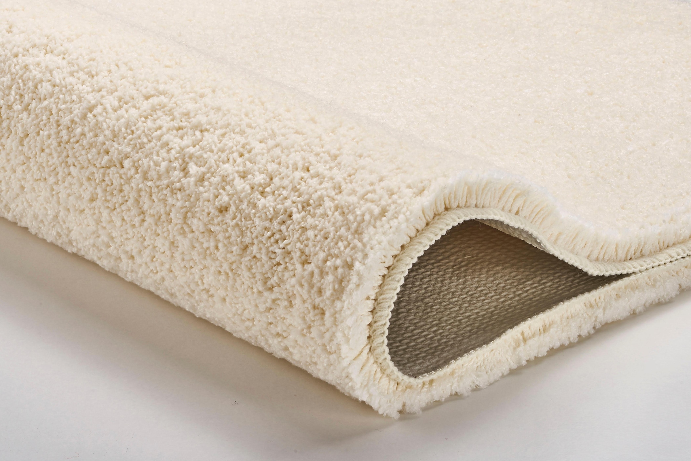 MEUSCH Badematte »Super Soft«, rutschhemmend beschichtet, fußbodenheizungsgeeignet-strapazierfähig, Badteppich, Uni Farben, besonders flauschig & weich, waschbar