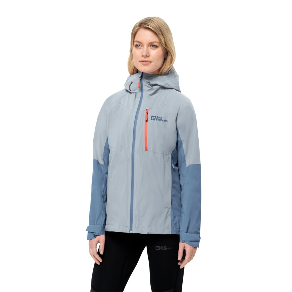 Funktionsjacke »EAGLE PEAK 2L JKT W«, mit Kapuze, wasserdicht, winddicht, atmungsaktiv