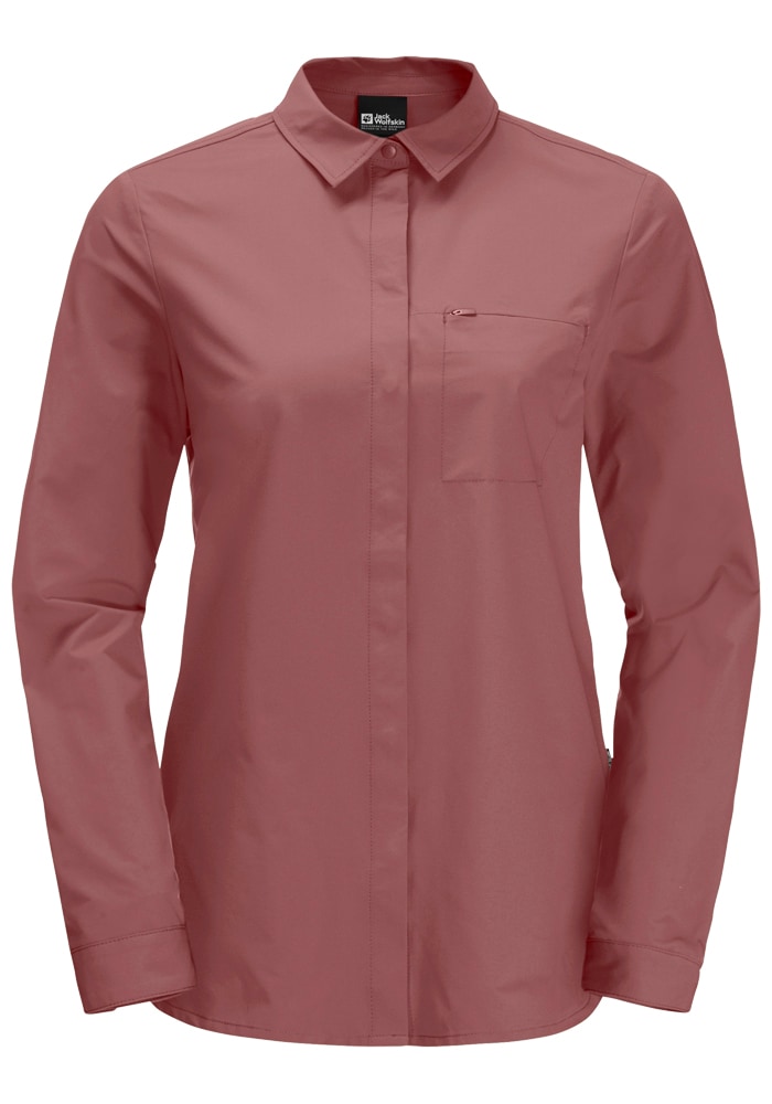 Jack Wolfskin Outdoorbluse »LIGHT WANDER LS SHIRT W«