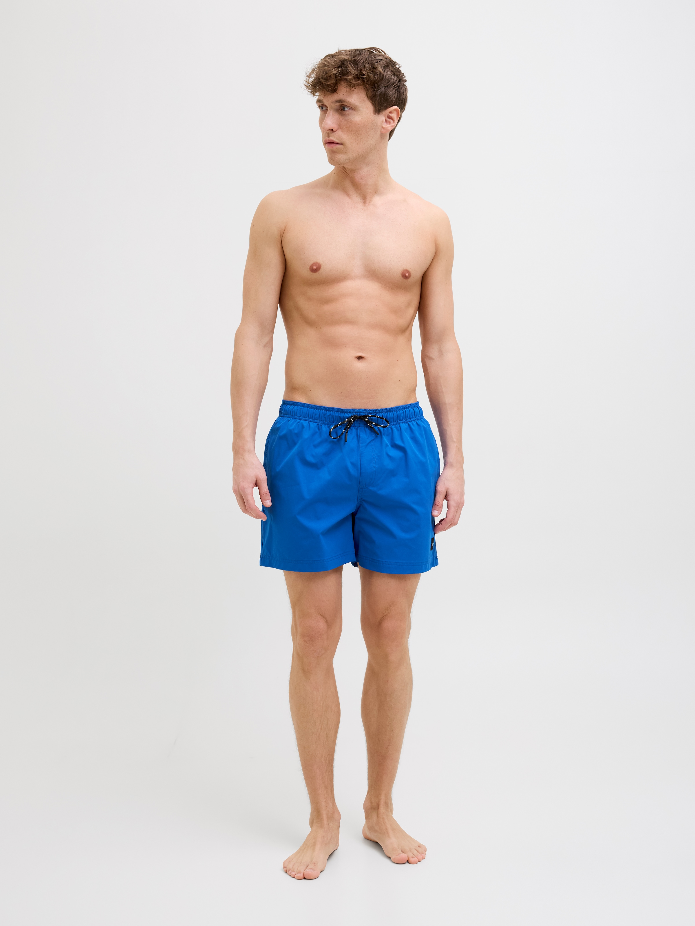 Jack & Jones Badeshorts »JPSTMAUI JJSWIM SOLID AKM SN«
