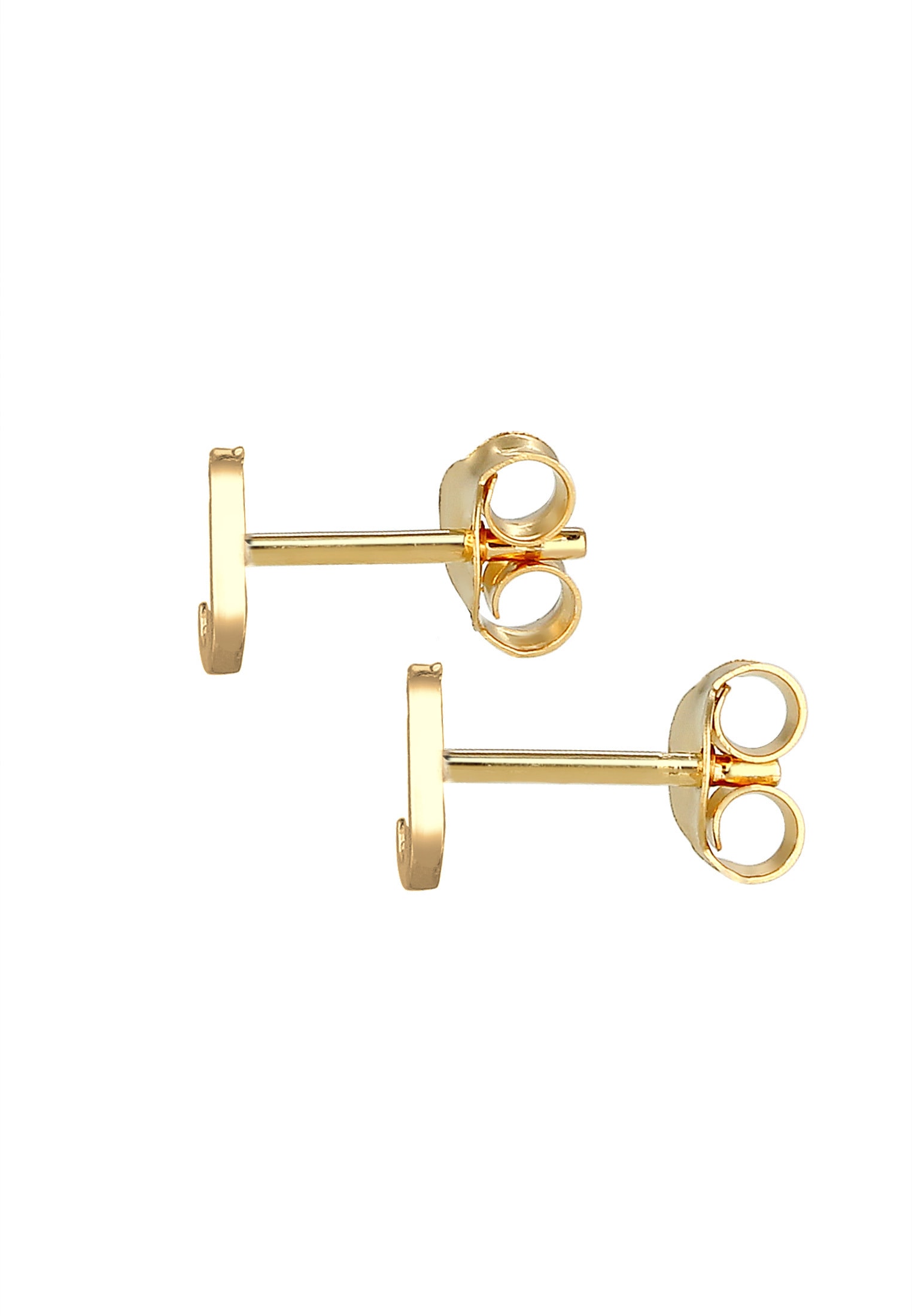 Elli Paar Ohrstecker »Ohrringe Stecker Buchstabe J Initialen Minimal 925 Silber«