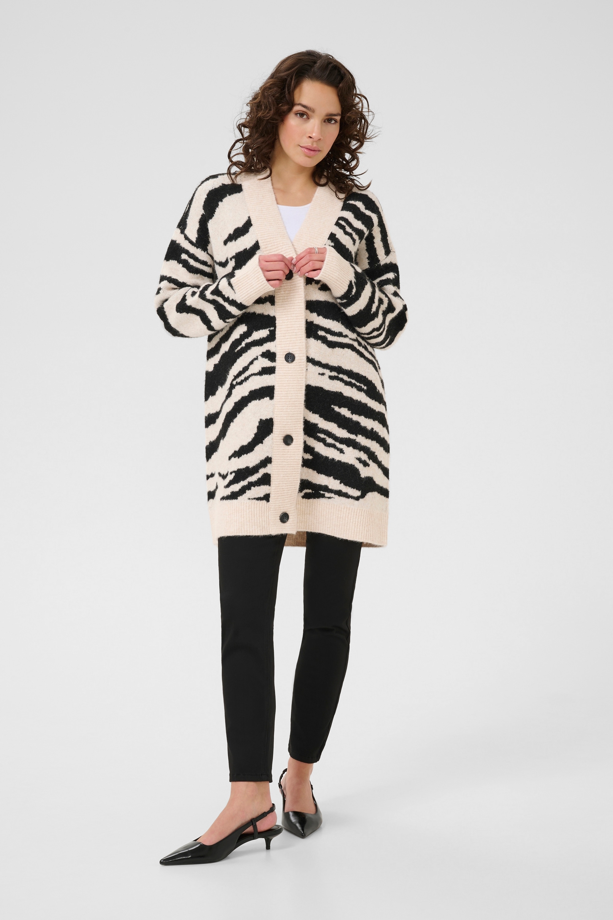KAFFE Strickjacke »Strickjacke KAsandra«