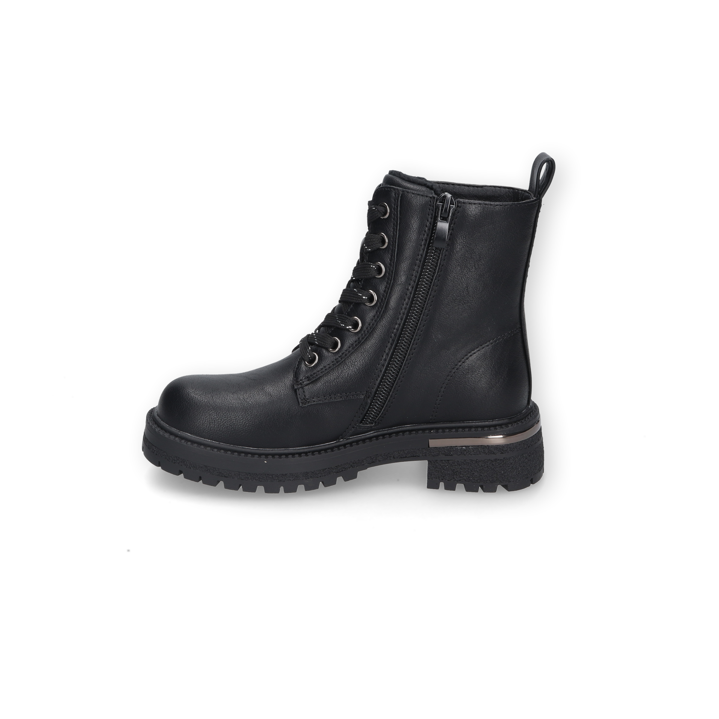Dockers by Gerli Schnürboots, Biker Boots, Stiefel mit praktischem Innenreißverschluss