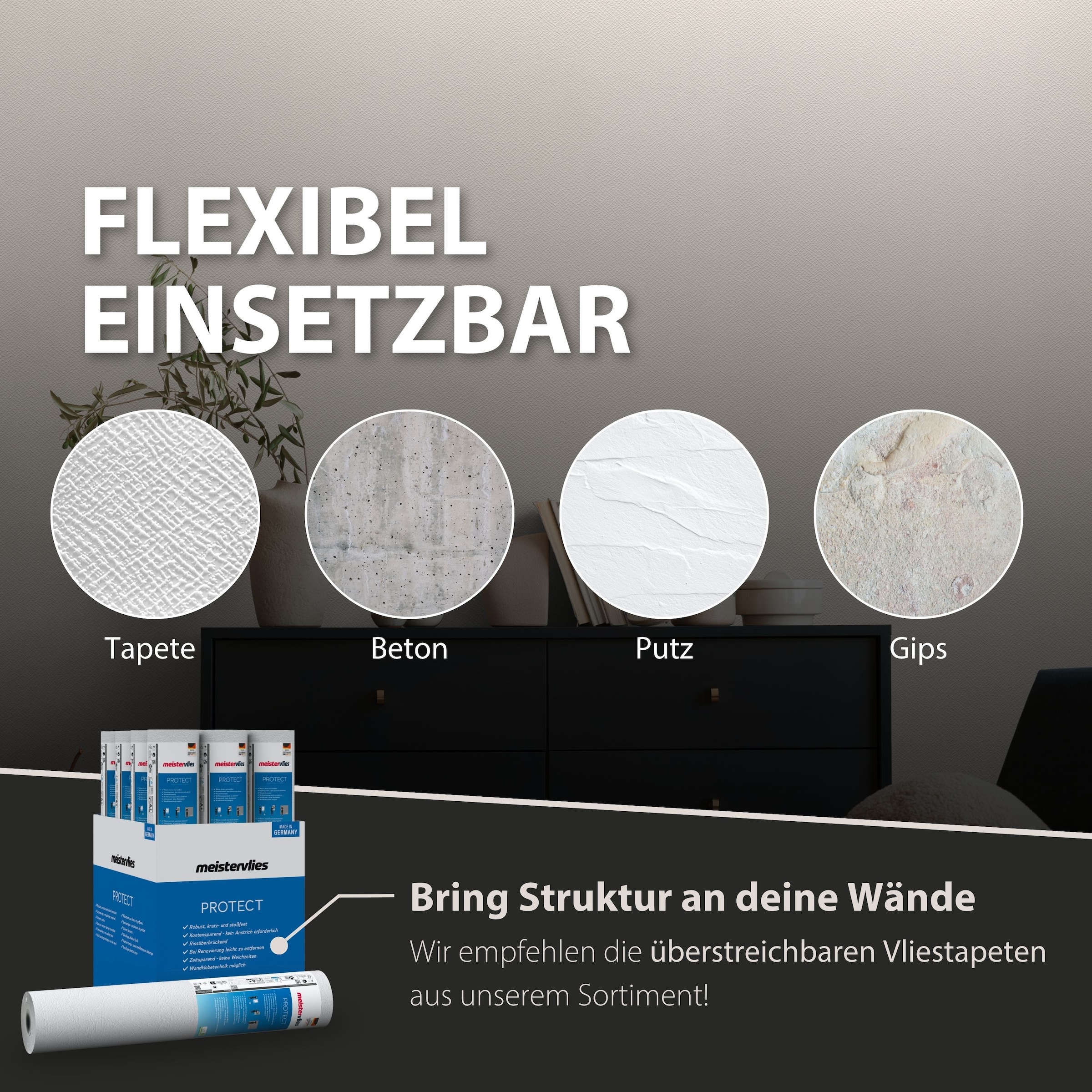 A.S. Création Wandfarbe »Premium Innenwandfarbe PURO Tuchmatt lovely rose« ideal für Wohnzimmer, Schlafzimmer, Flur und Küche, Farbwelt Rosa
