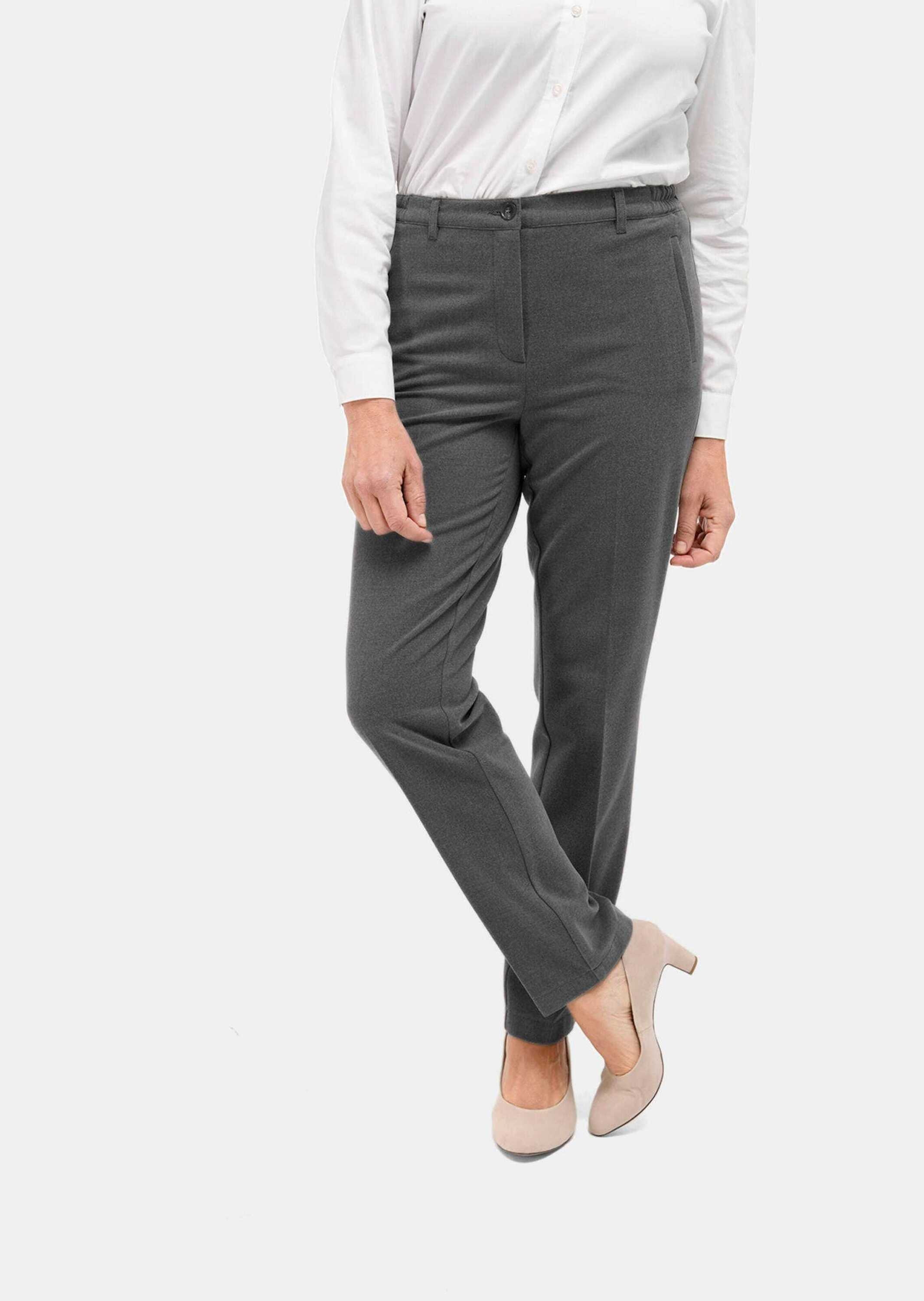 GOLDNER 2-in-1-Hose »Kurzgröße Angenehm weiche Flanell-Hose ANNA«