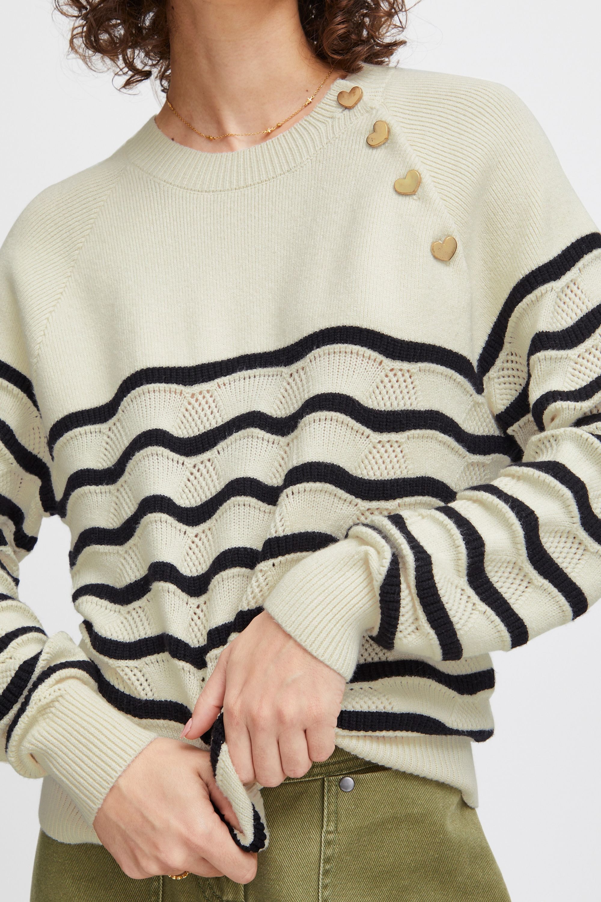 ATELIER RÊVE Strickfleece-Pullover »Strickpullover IRMaise«