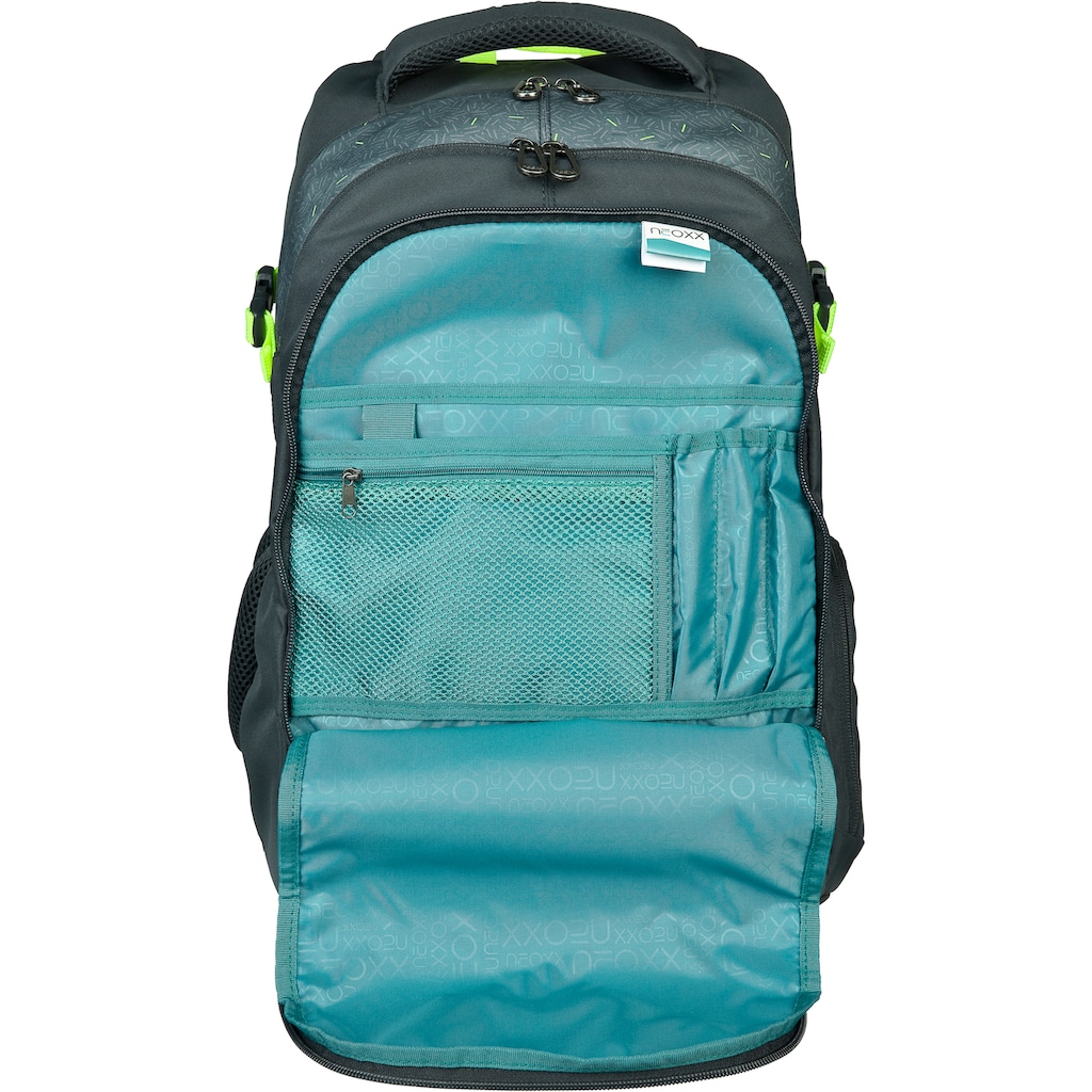 neoxx Schulrucksack »Active, Boom«, reflektierende Details