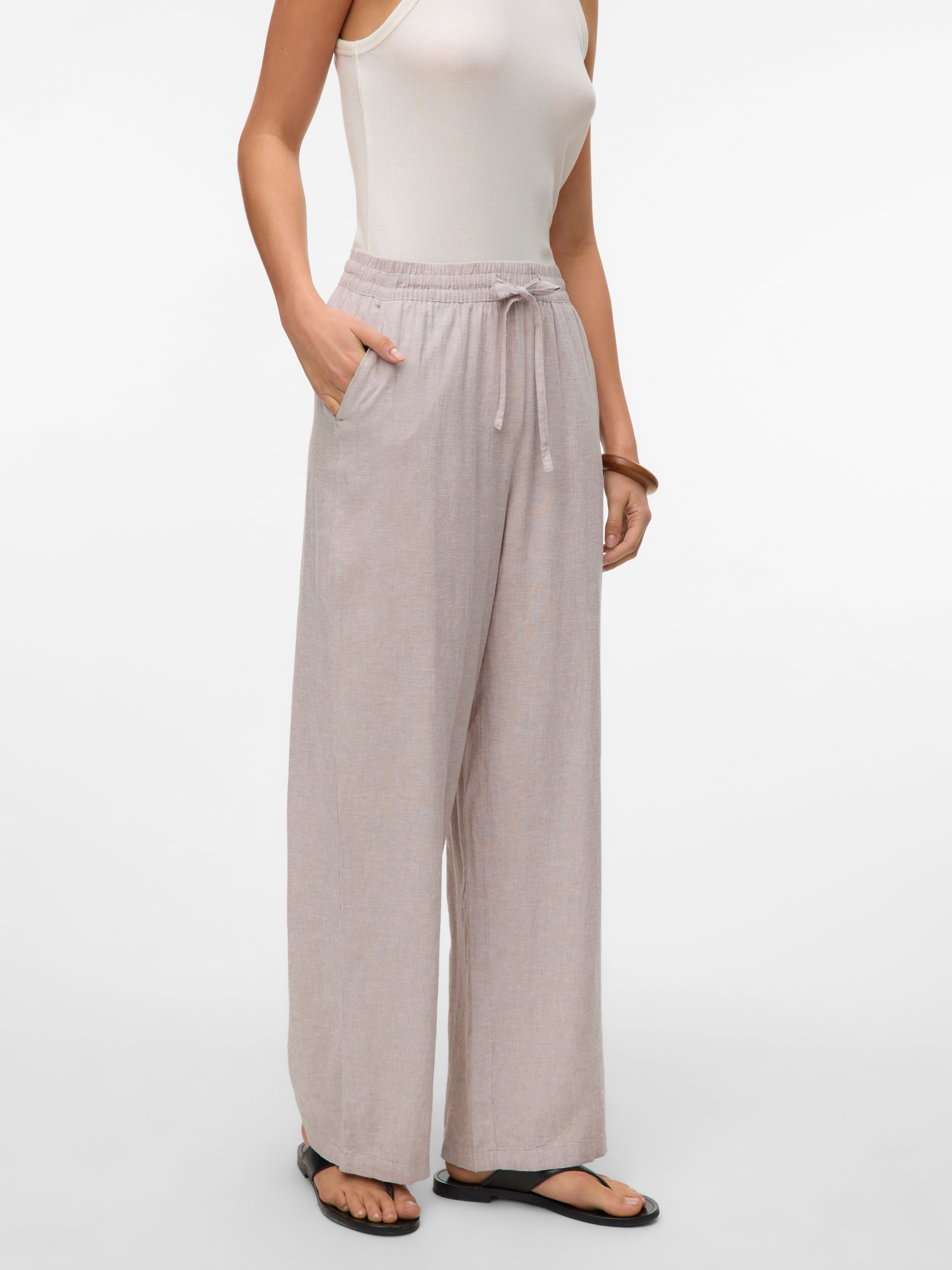 Vero Moda Schlupfhose »VMLINN LINEN PANTS WVN NOOS«