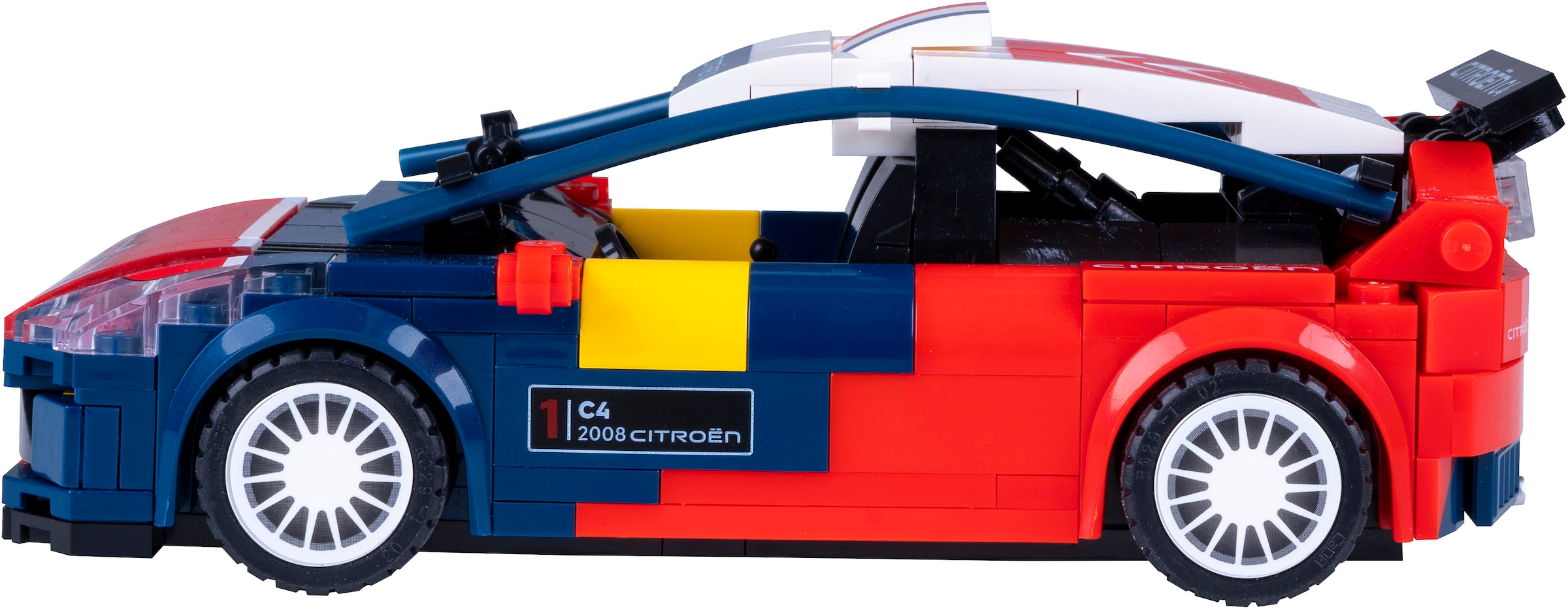 Jamara Konstruktions-Spielset »CaDA, Bricks, 2008 Citroën C4 WRC (402872)«