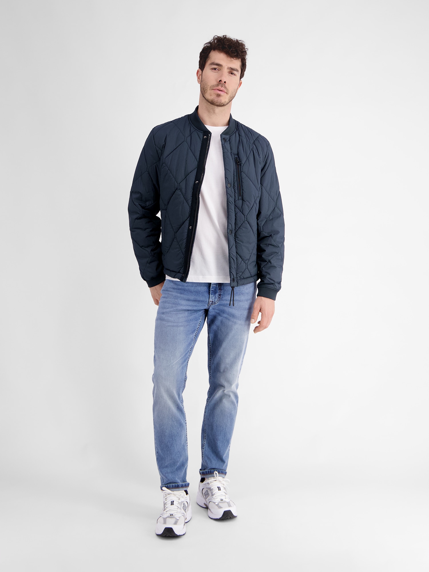 LERROS Steppjacke »LERROS Modischer Steppblouson«, ohne Kapuze, Keine Angabe