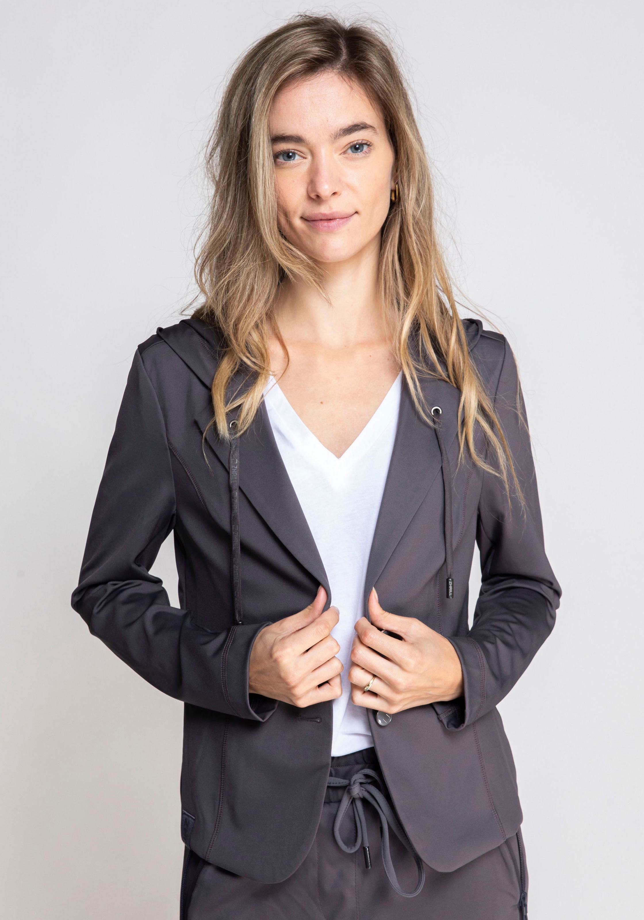 Zhrill Sweatblazer »DARCIA«, mit Kapuze