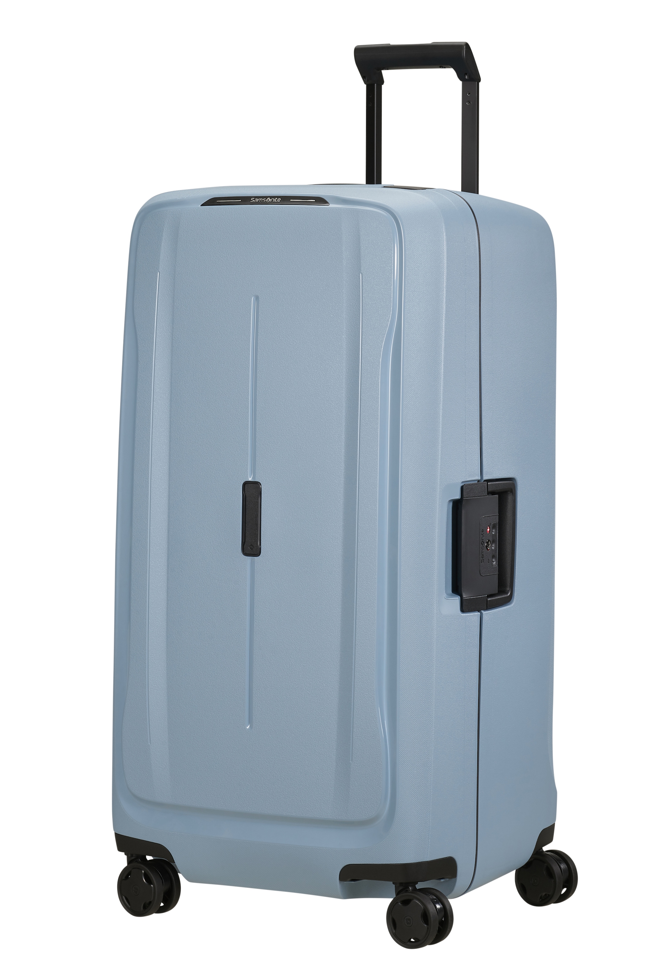 Samsonite Hartschalen-Trolley »ESSENS« 110 l 4 Rollen Unisex Koffer, Teleskopgriff, Soft-Touch-Tragegriff und Adressetikett