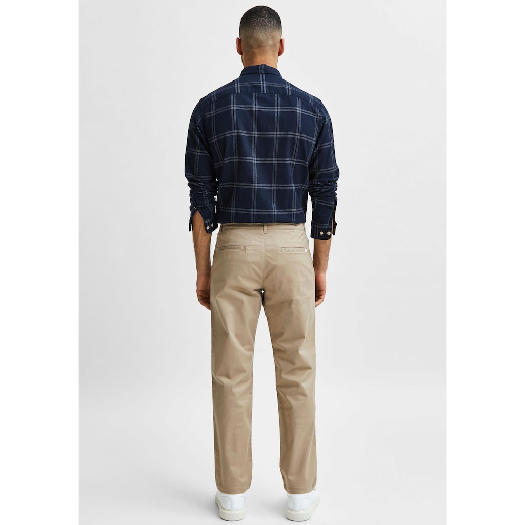 SELECTED HOMME Chinohose »STRAIGHT-STOKE 196 FLEX PANTS«
