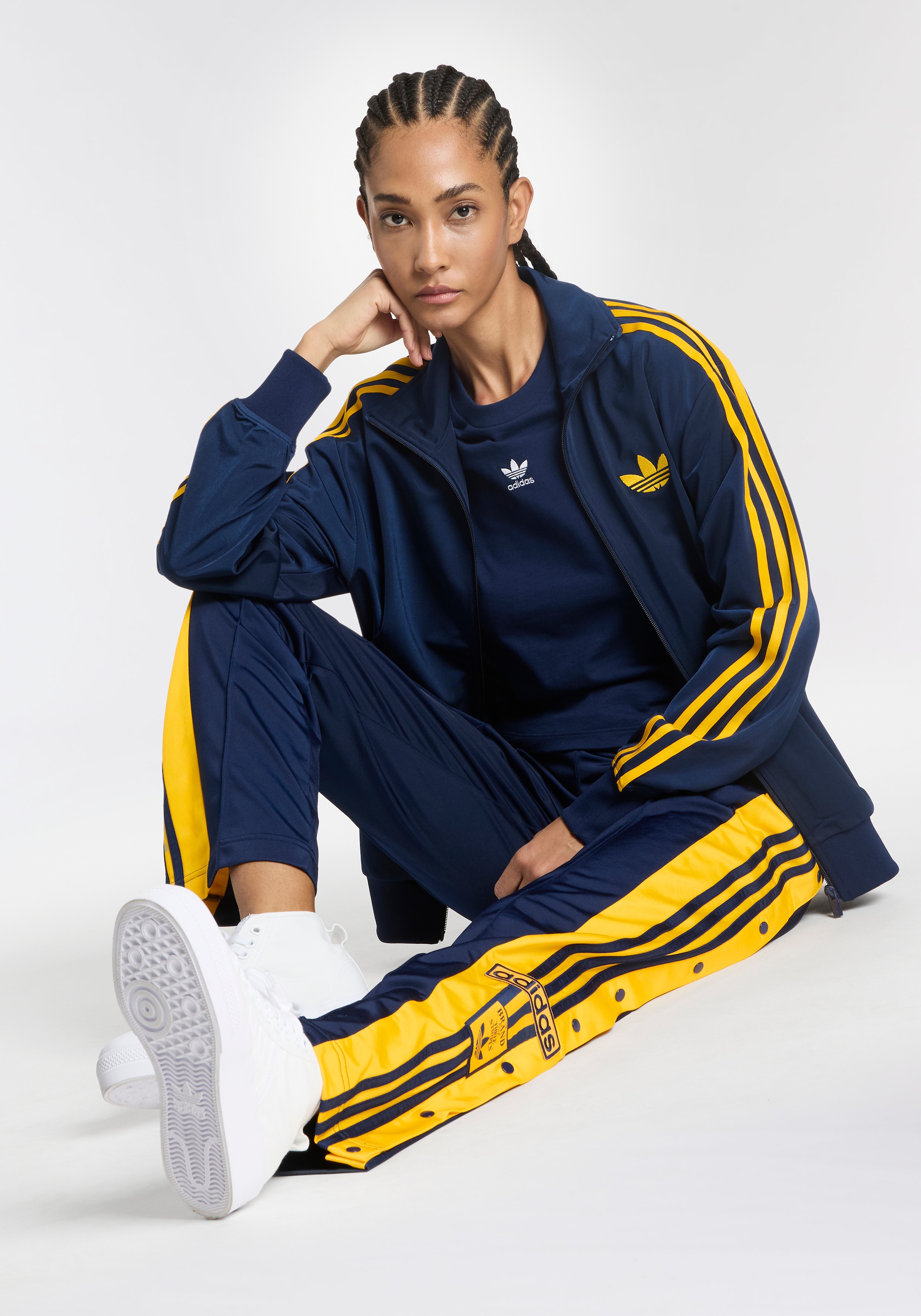 adidas Originals Sporthose »ADIBREAK PANT«, (1 tlg.), Knopfhose, Knopfleiste am Bein