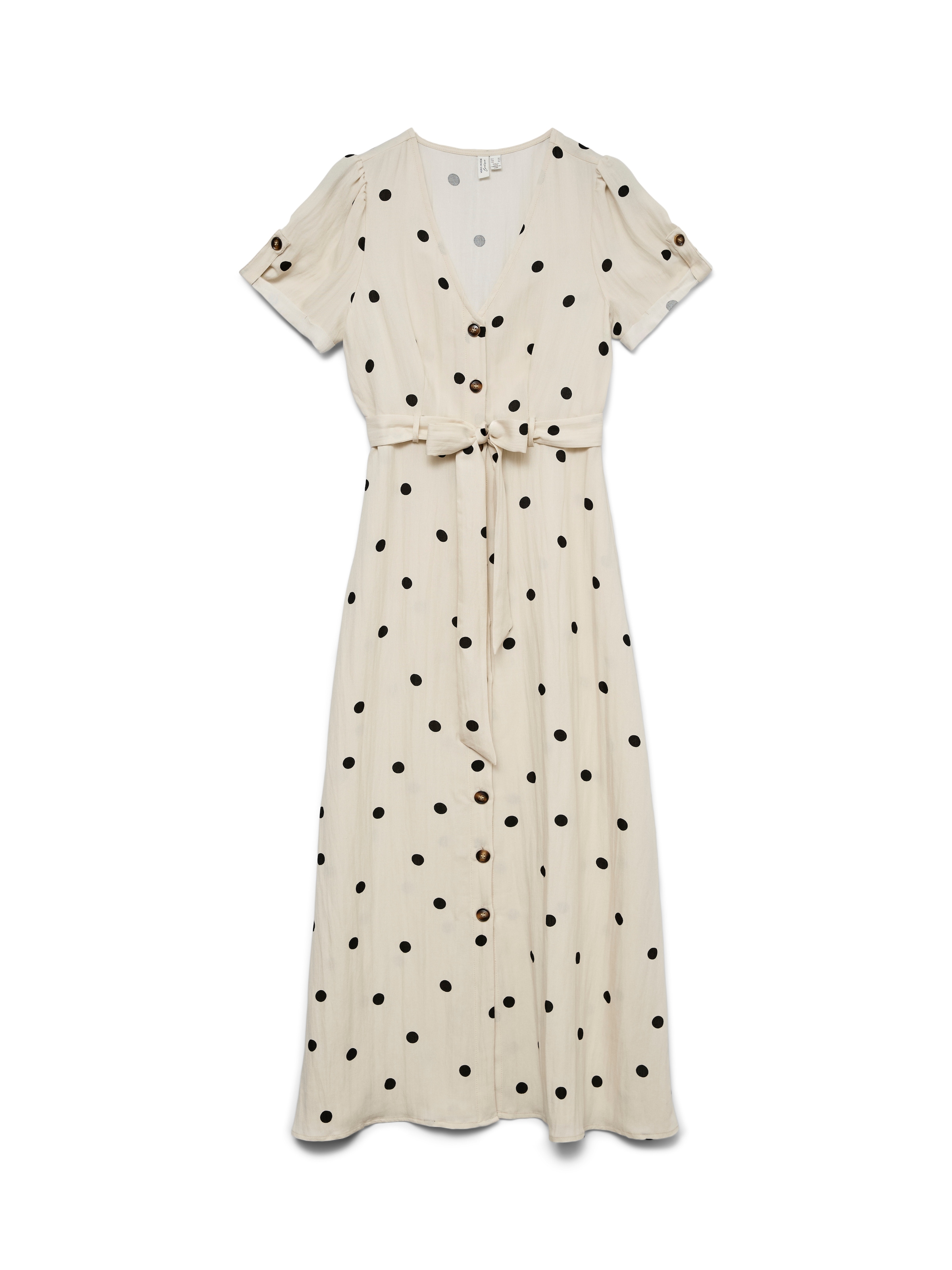 Vero Moda Sommerkleid »VMJOAN S/S 7/8 SHIRT DRESS WVN BTQ« Viskosemischung