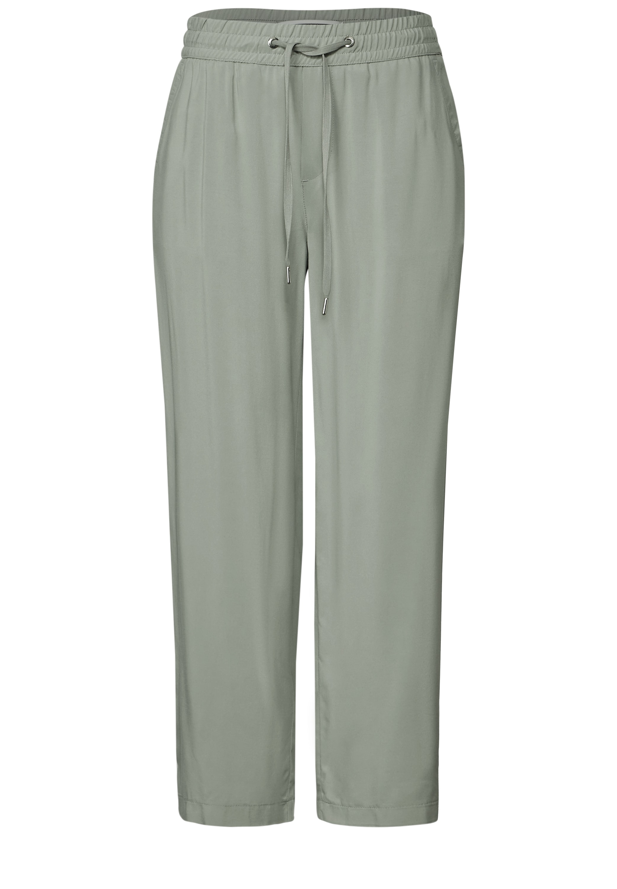 STREET ONE Stoffhose »Style Emee«, Sommerhose mit elastischem Bund mit Tunnelzug