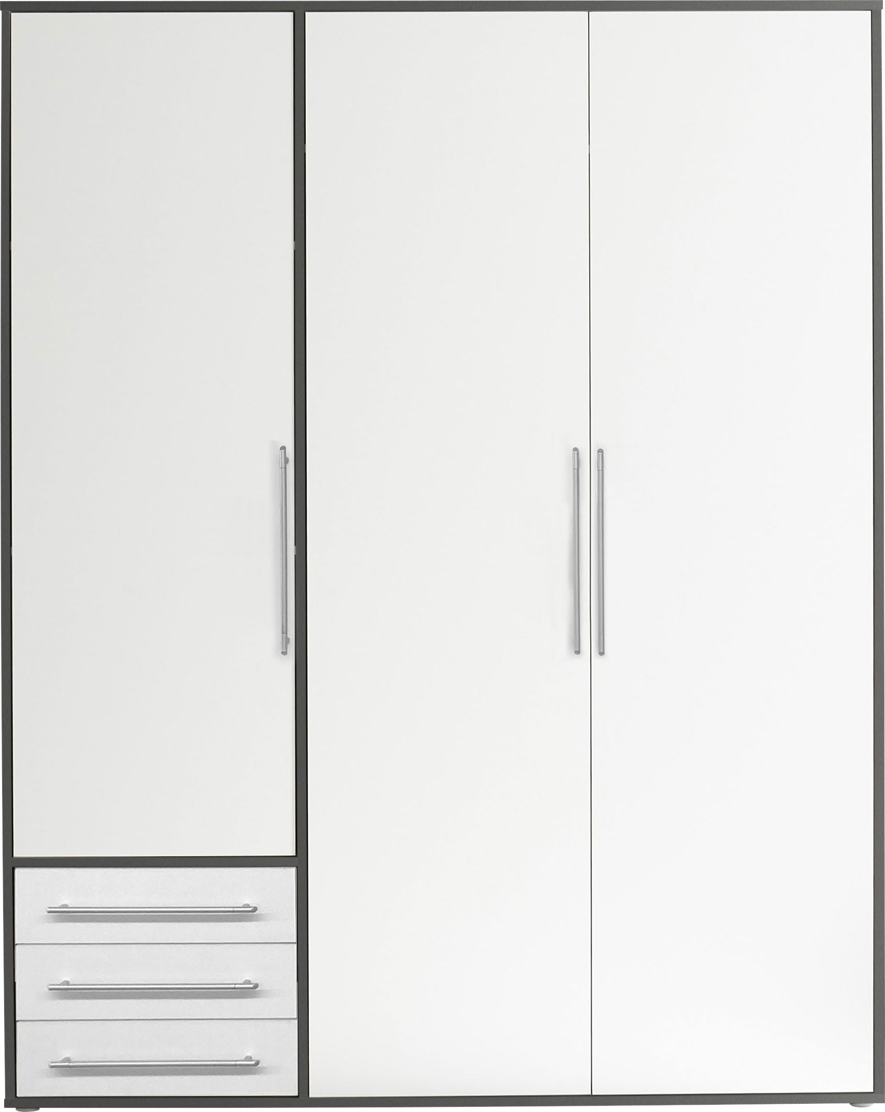 Schlafkontor »Lyss Schrank, Kleiderschrank mit Drehtüren« in verschiedenen Farben und Größen erhältlich