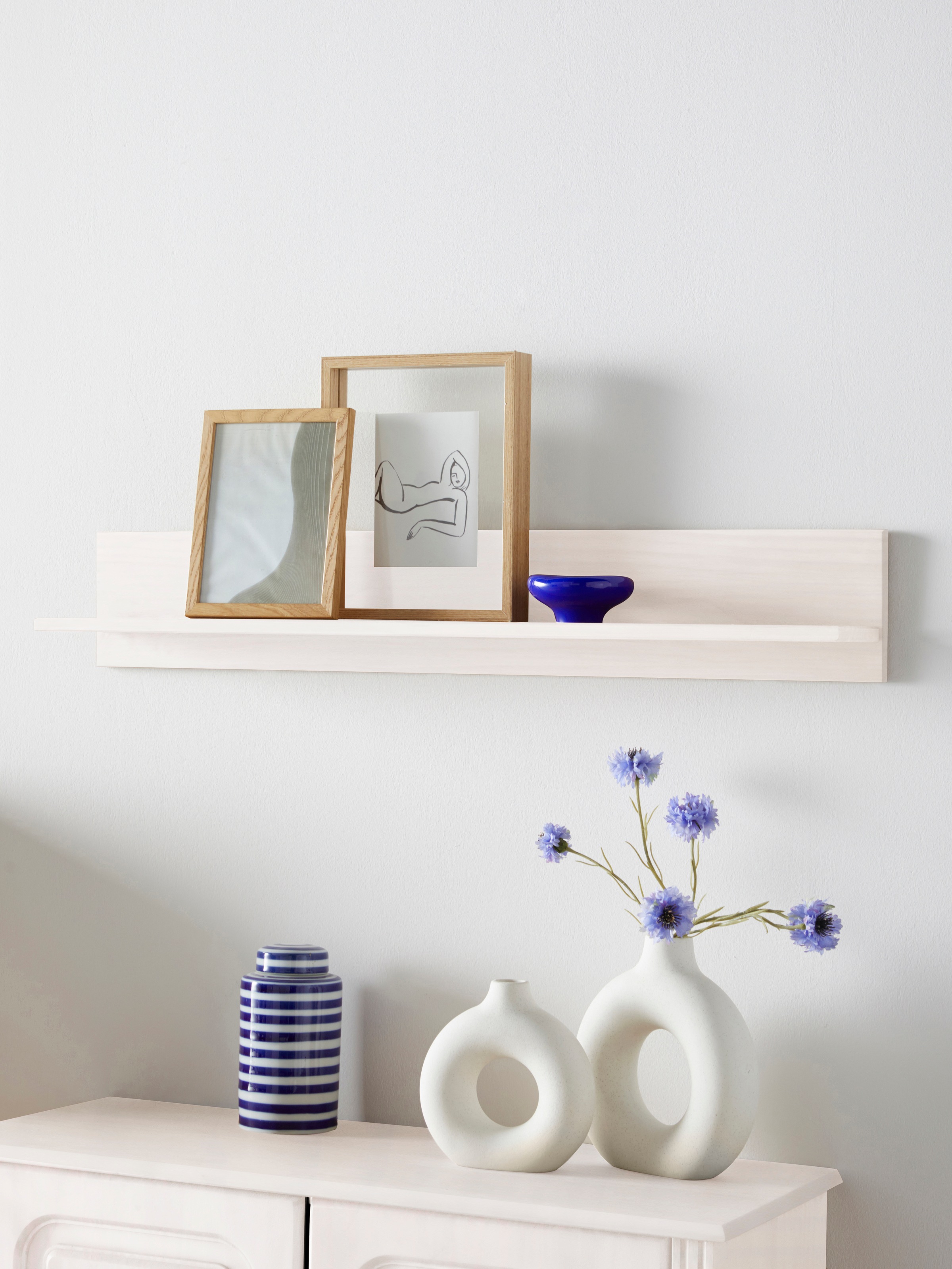 Home affaire Wandregal »Mette«, mit Ablage, Breite 90 cm