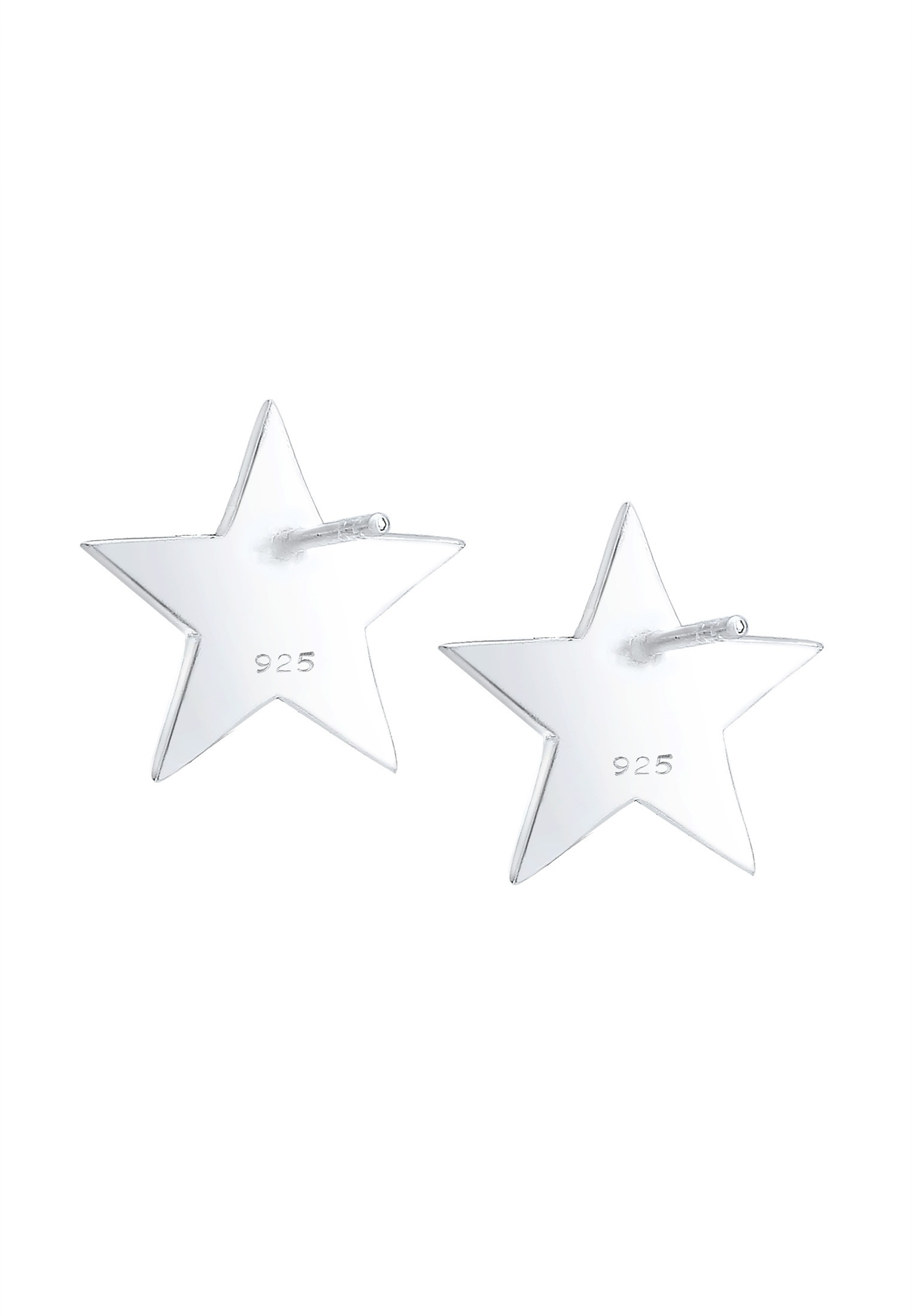 Elli Paar Ohrstecker »Ohrringe Ohrstecker Stern 925 Sterling Silber«