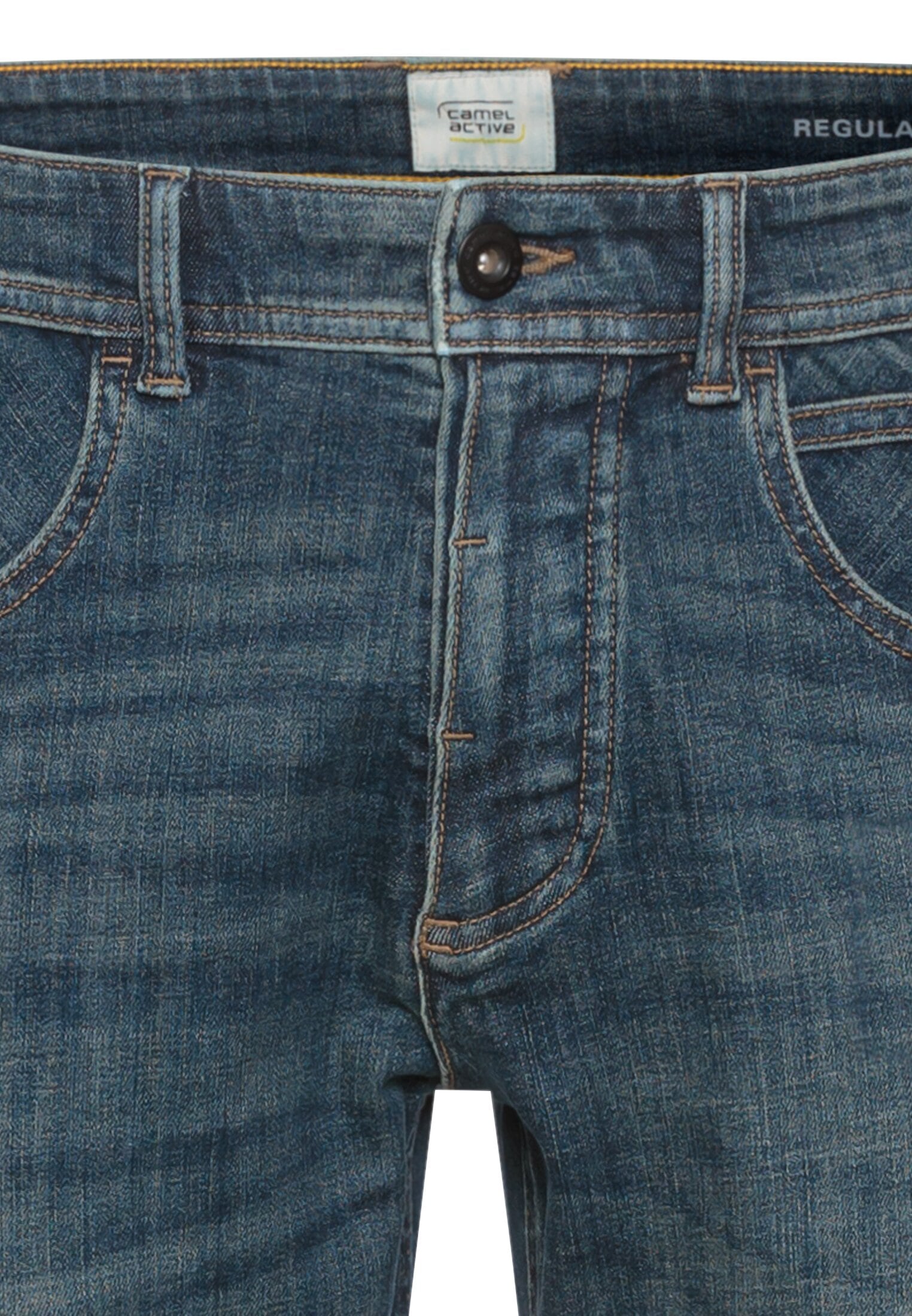 camel active Regular-fit-Jeans »fleXXXactive®«, im Five-Pocket Style