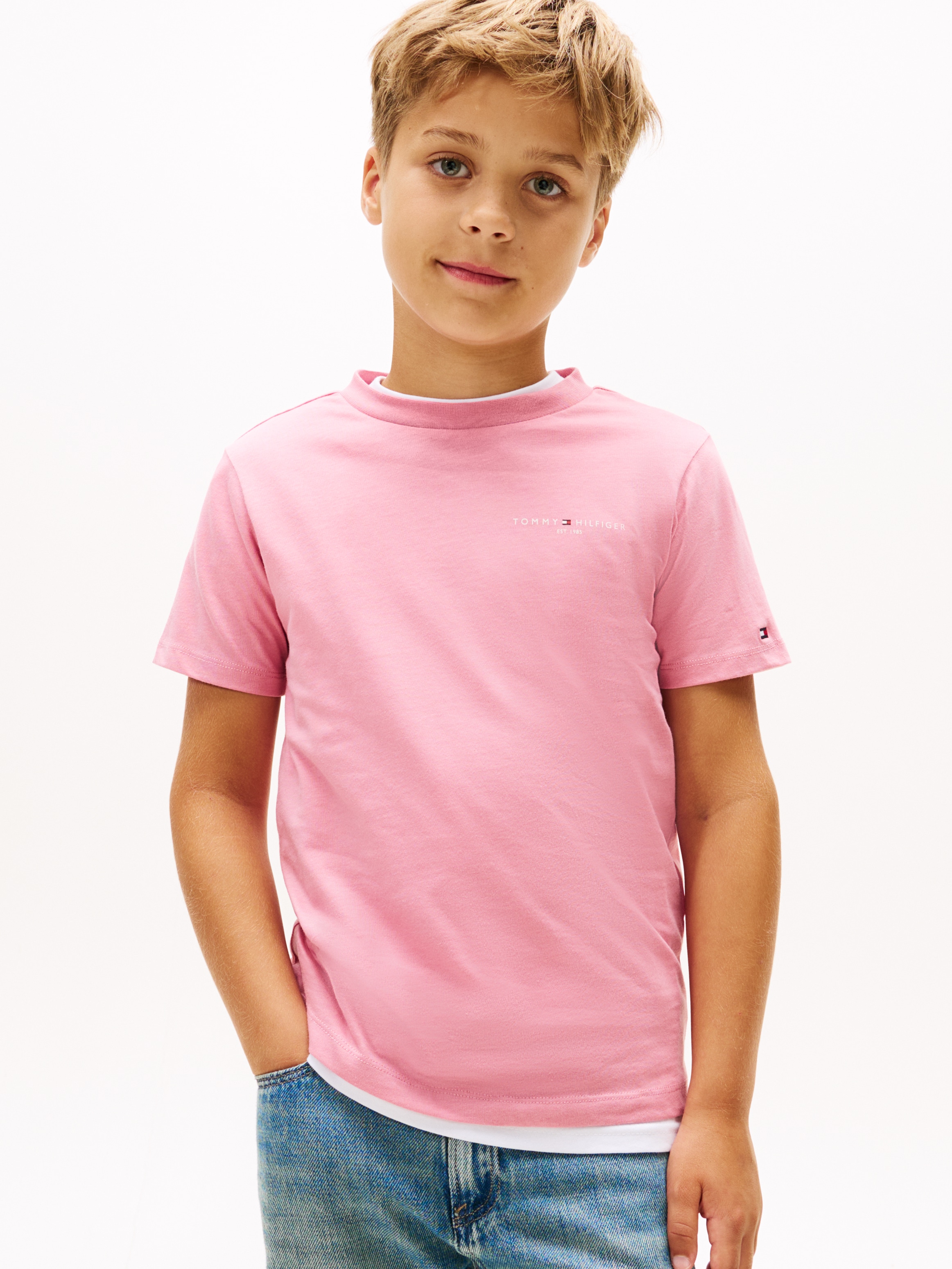 Tommy Hilfiger T-Shirt »MINI CORP T-SHIRT«, Kinder bis 16 Jahre
