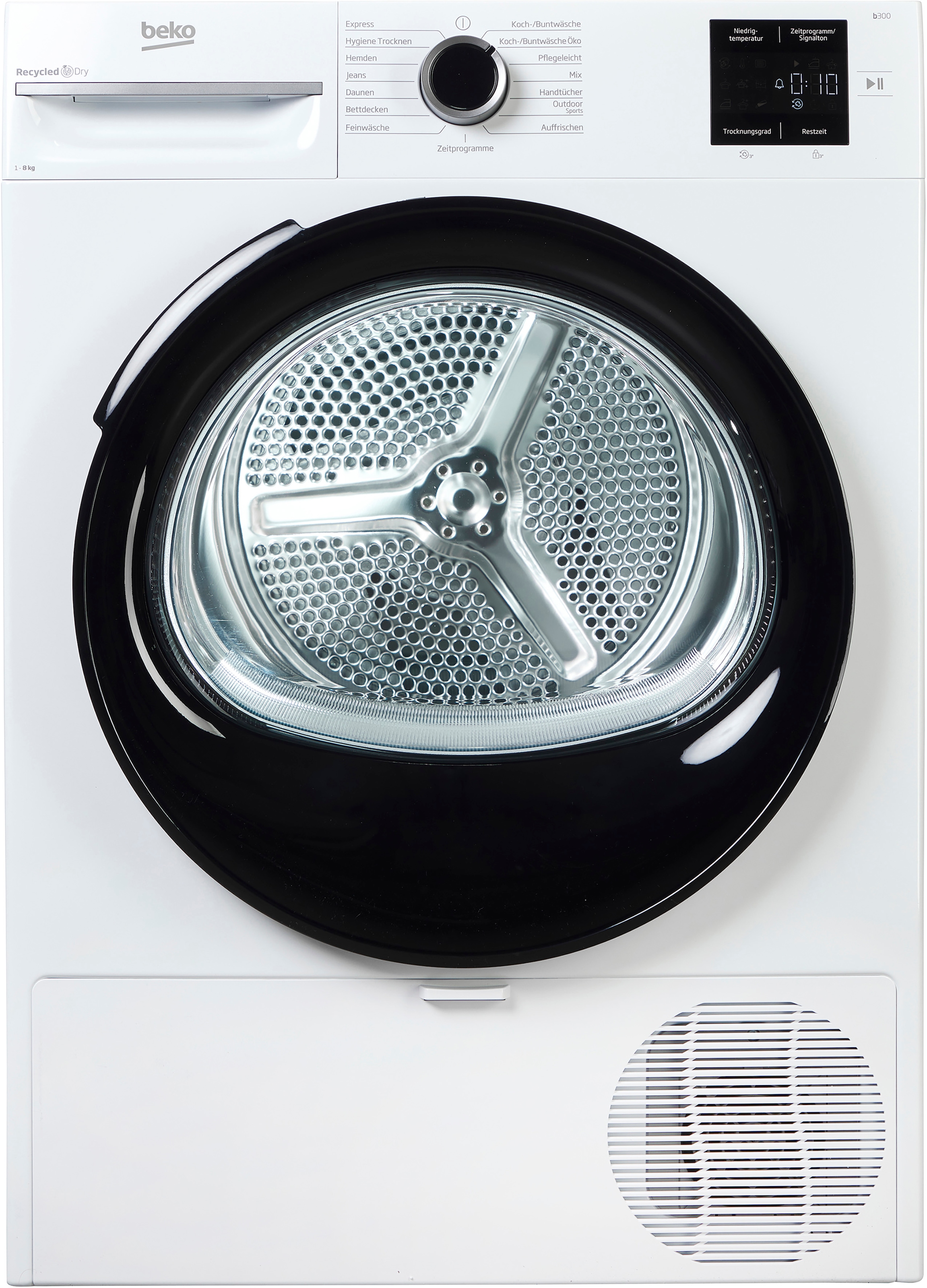 BEKO Wärmepumpentrockner »BMO3T382CW« AquaWave Schontrommel für besonders schonendes Trocknen