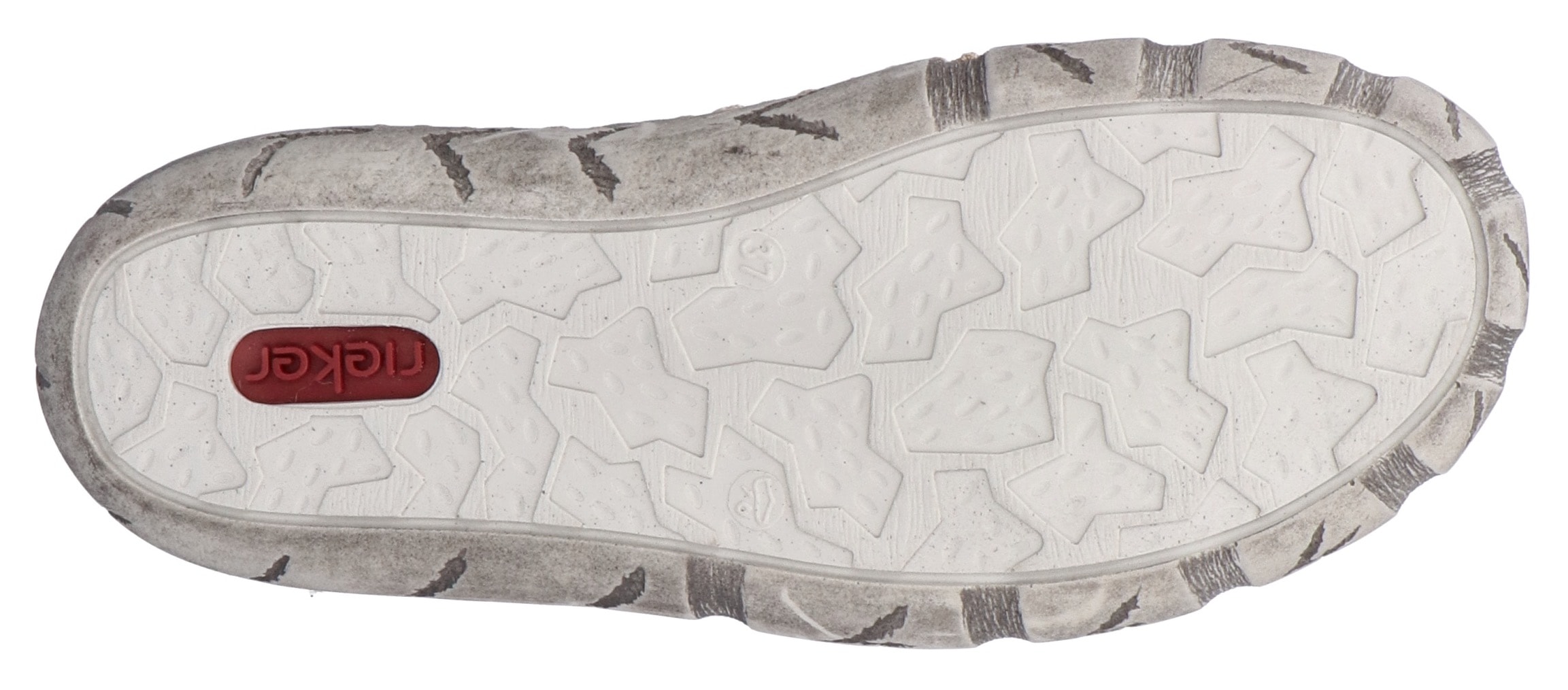 Rieker Plateausneaker  Schlupfschuh, Halbschuh, Freizeitsneaker mit Gummizug