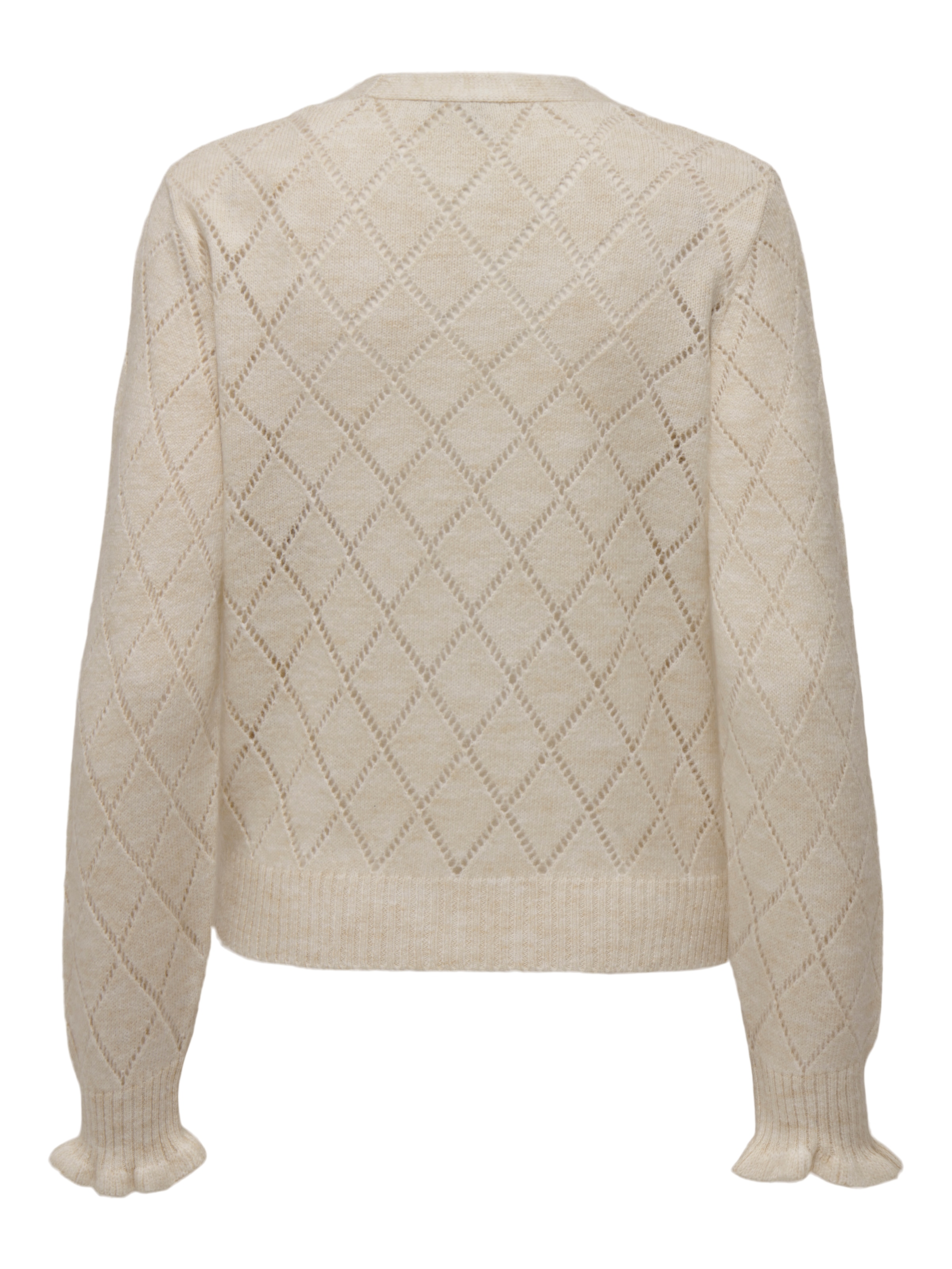 JDY Strickjacke »JDYLETTY L/S V-NECK STRUC CARDI KNT NOOS«