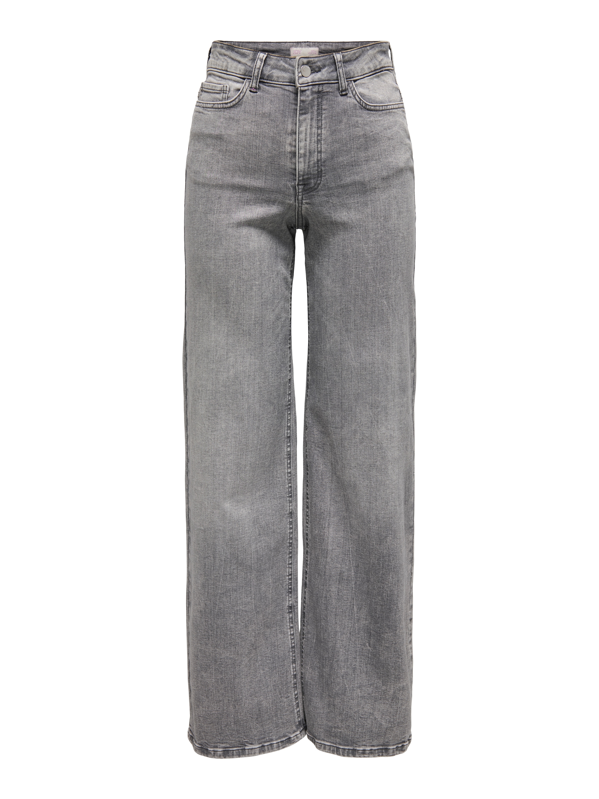 JDY High-waist-Jeans »JDYFELINA-FINA HW WIDE JNS LT GREY DNM«