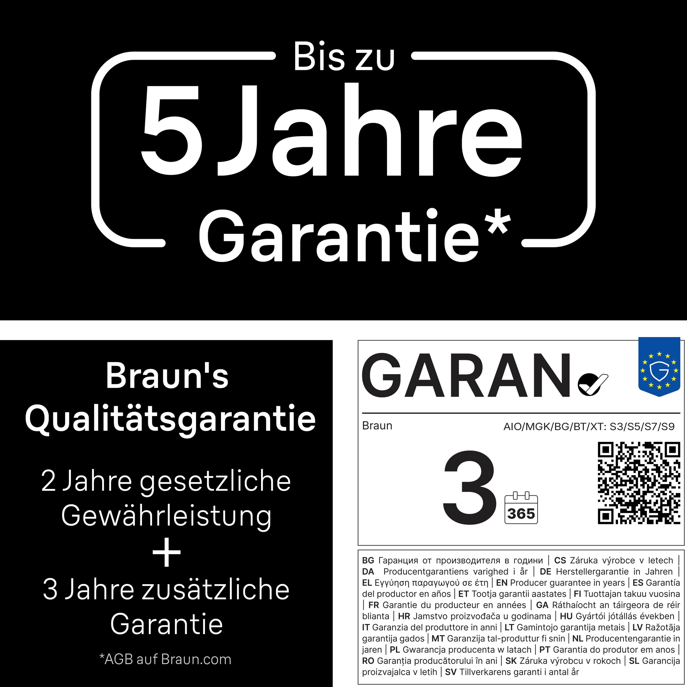 Braun Haarschneider »Braun All-in-One Series 7, 11-in-1 Groomingset« 120 Min Akku, SkinGuard-Technologie, AquaGrip für Unterwassernutzung