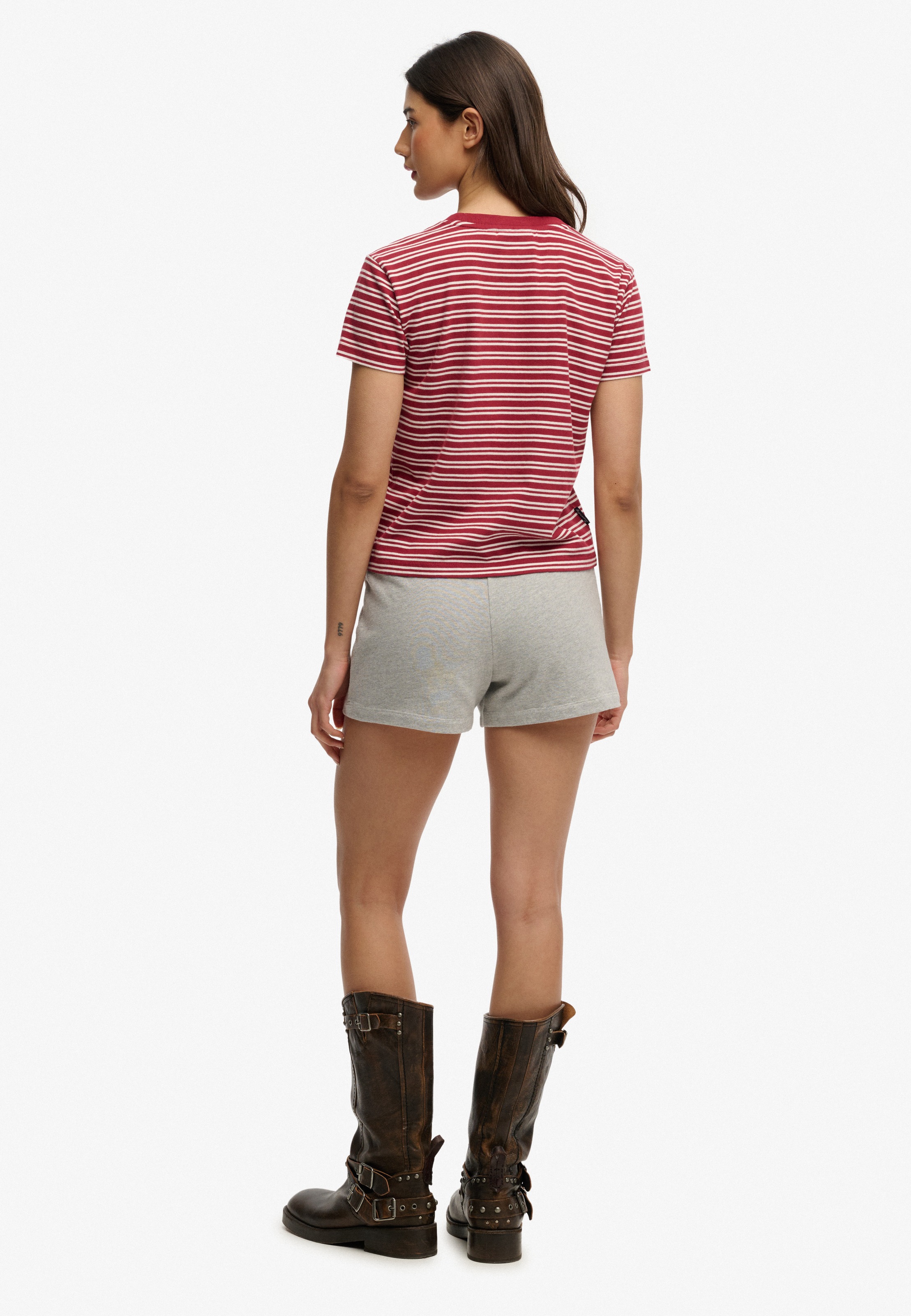 Superdry Shorts »ATH ESS JERSEY SCRIPT SHORT«