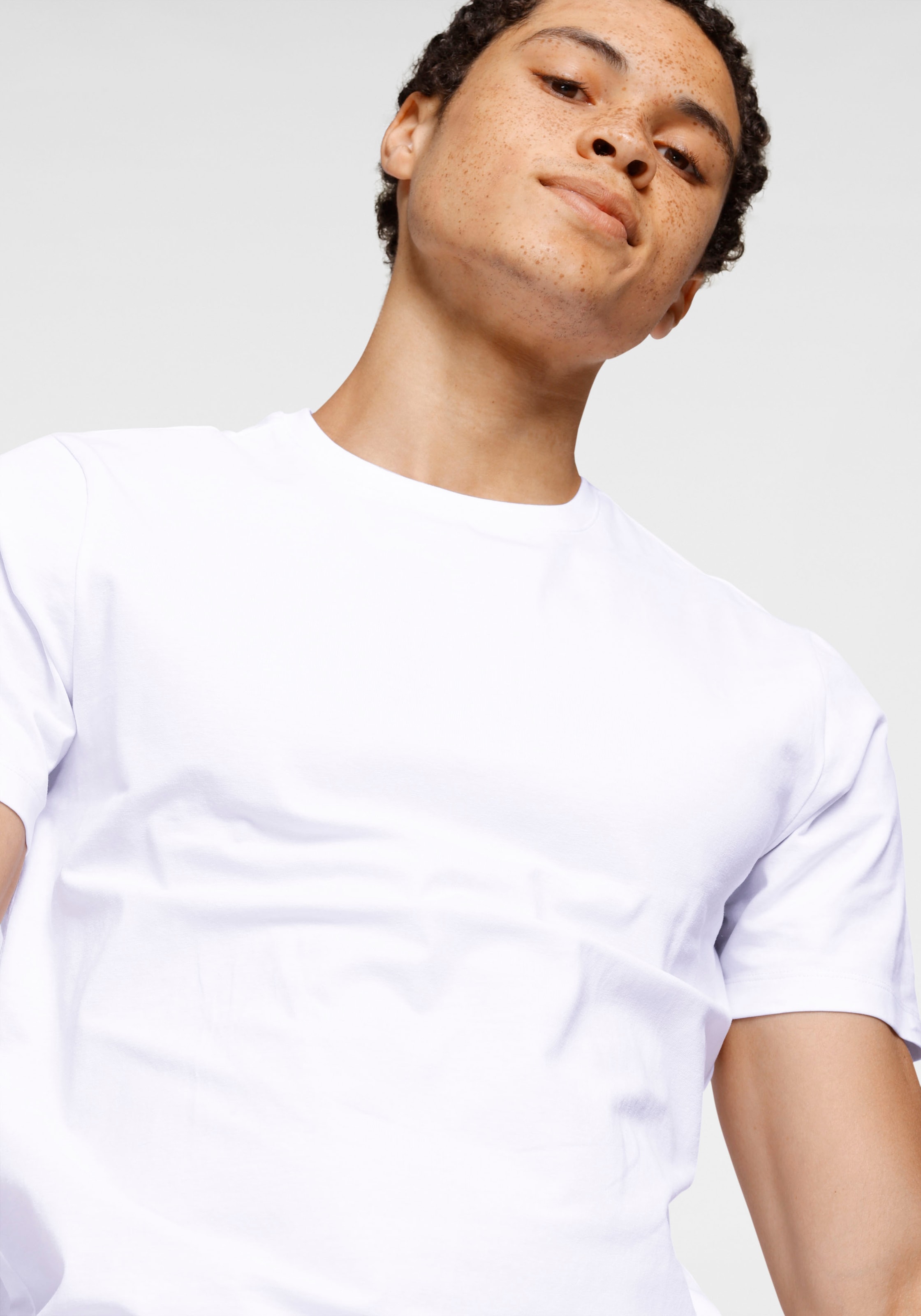 ONLY & SONS T-Shirt »BASIC LIFE SLIM O-NECK 2-PACK«, (Packung, 2 tlg., 2er-Pack)