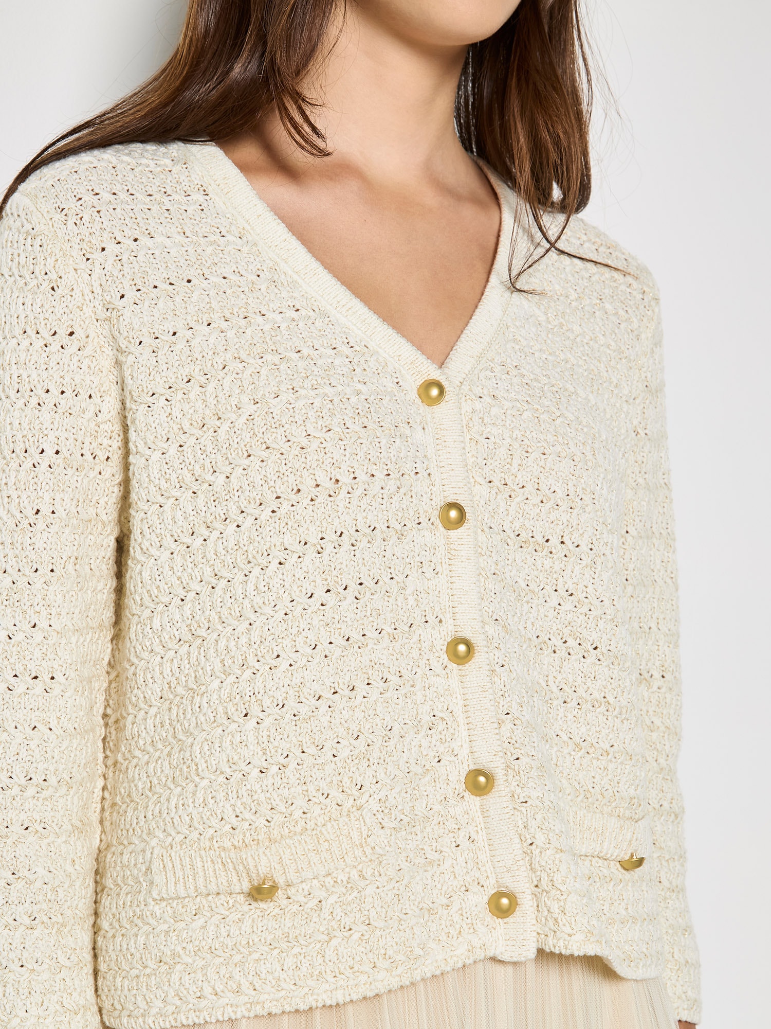 Apricot Cardigan »Strickjacke« mit dekorativen Knöpfen