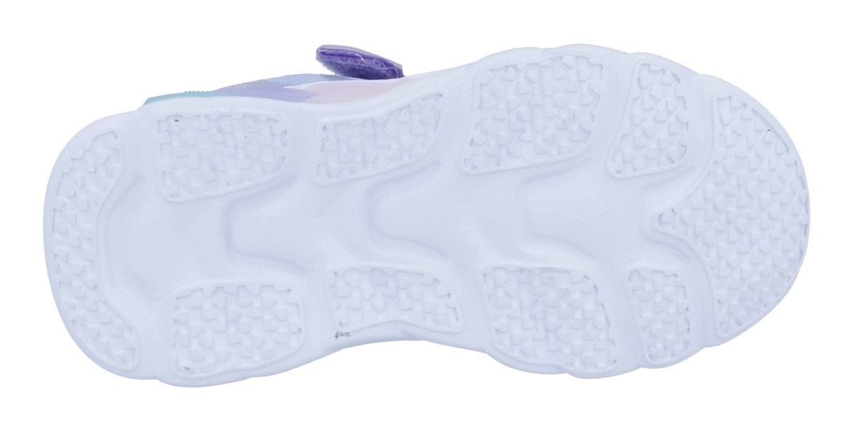 Richter Slip-On Sneaker »Stella (Blinki)«  Klettschuh, Blinkschuh, Größenschablone zum Download, mit WMS