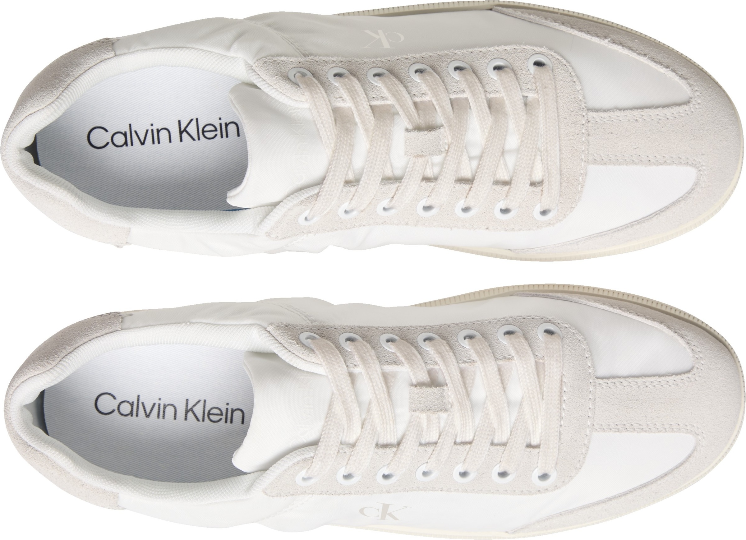 Calvin Klein Sneaker »LOW CUPSOLE LACEUP SU«  Schnürschuh, Halbschuh, Freizeitschuh im Materialmix