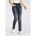 Herrlicher High-waist-Jeans »RADINA POWERSTRETCH«, mit leichtem Push-Up-Effekt