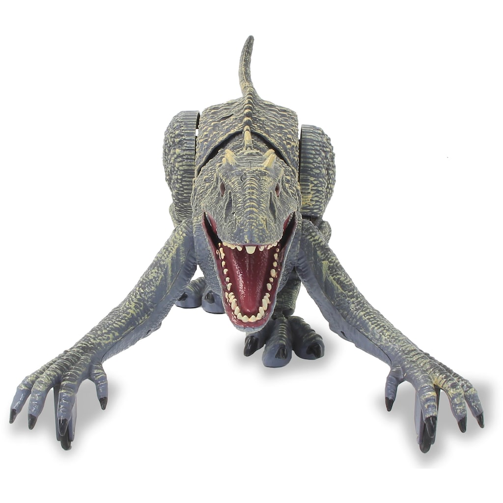 Jamara RC-Tier »Dinosaurier Exoraptor, Li-Ion 3,7V, 2,4GHz, grau«, mit Licht und Sound