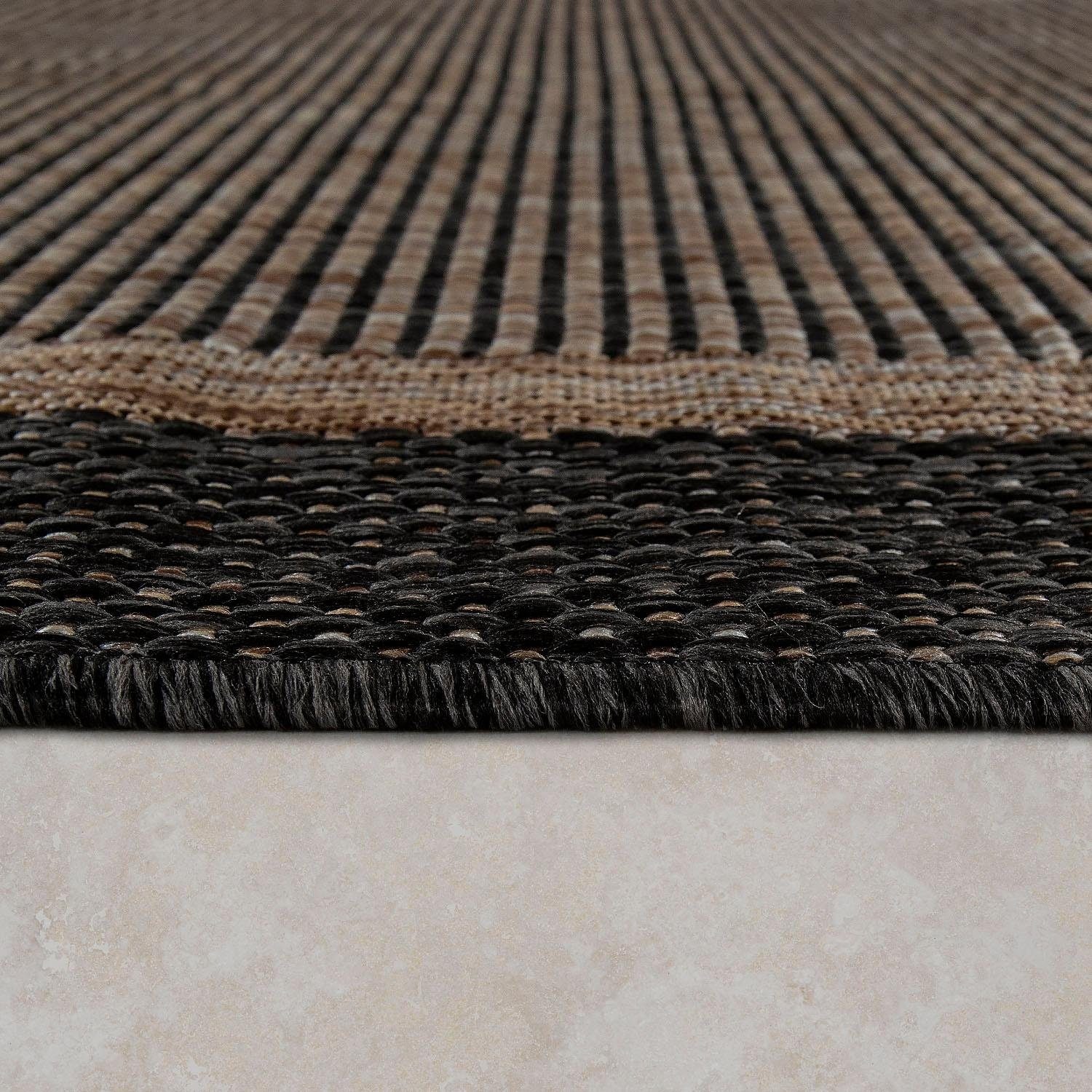 Paco Home Teppich Bordüre, Online kaufen rechteckig, »Illusion im 325«, Flachgewebe, Outdoor meliert, OTTO mit UV-beständig geeignet, Shop